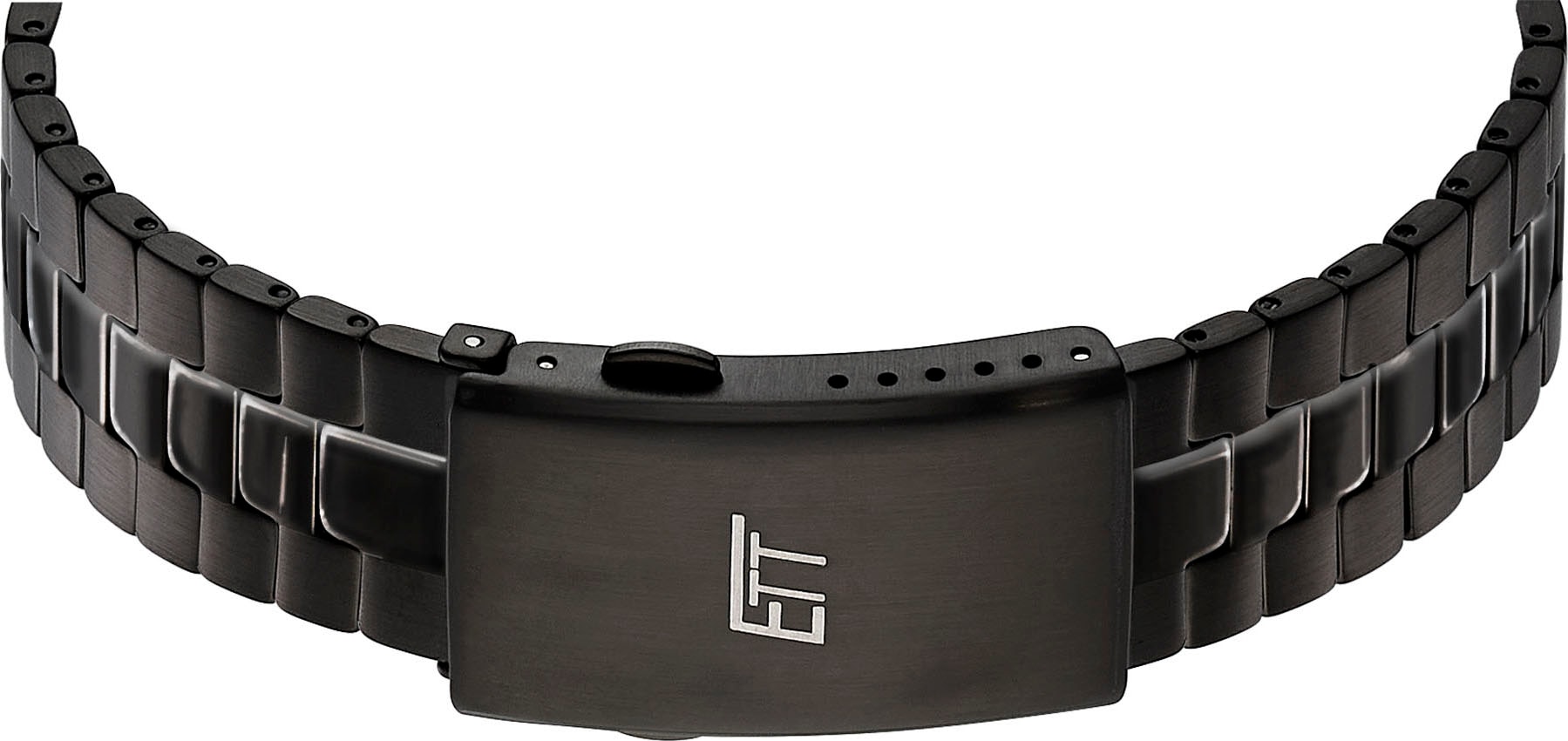 ETT Solaruhr Armbanduhr, Damenuhr, Herrenuhr, Partneruhr, Edelstahlarmband