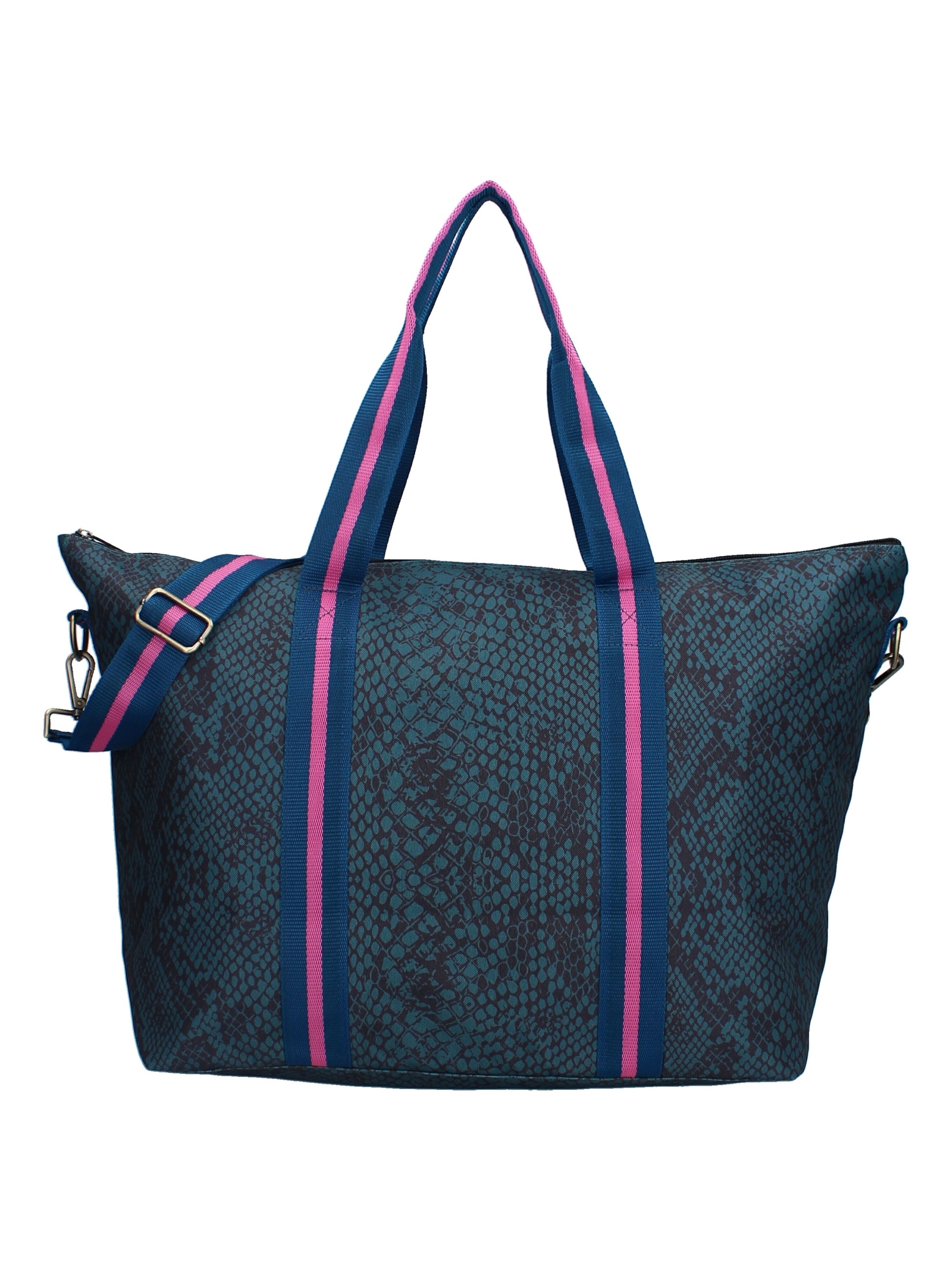 Thumbnail - Vadobag Schultertasche "Self Love Club", mit tollem Reptilien-Print