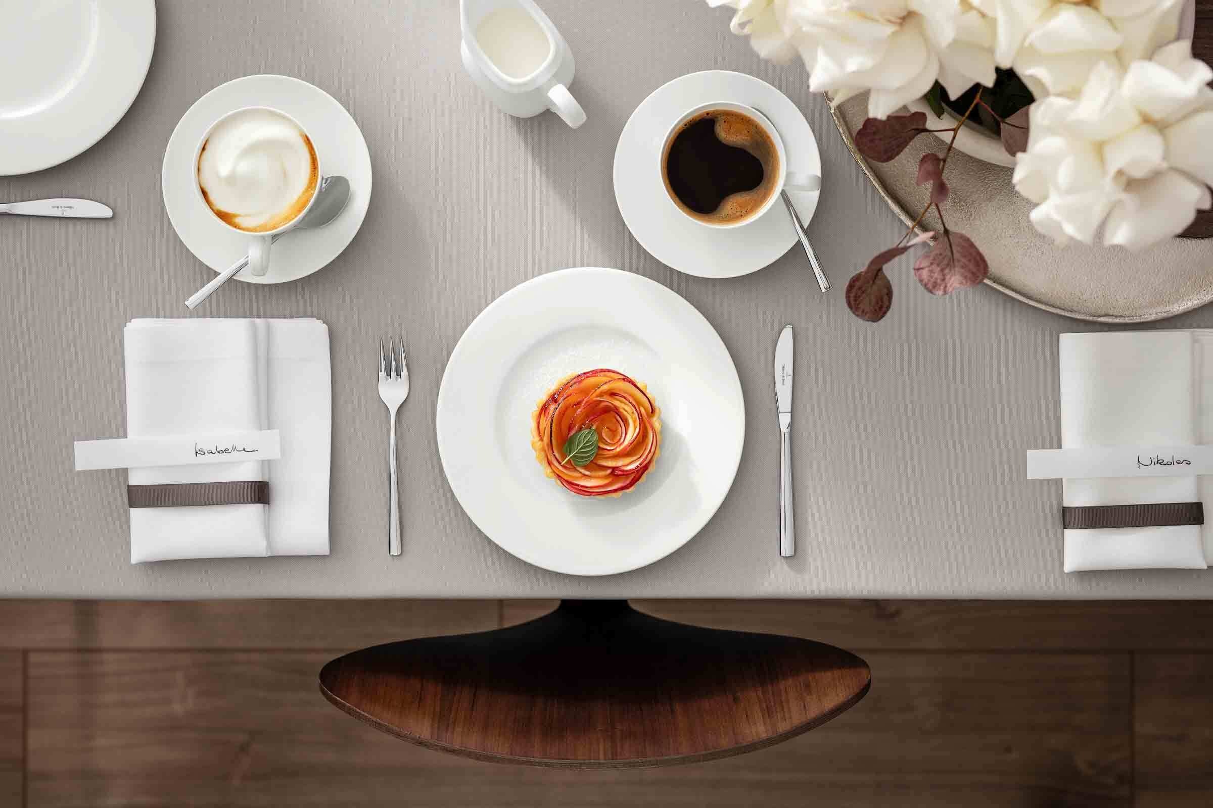 Frühstücksteller VILLEROY & BOCH "Frühstücksteller Royal ø 22.0 cm 6er Set weiß", weiß, Speiseteller 4