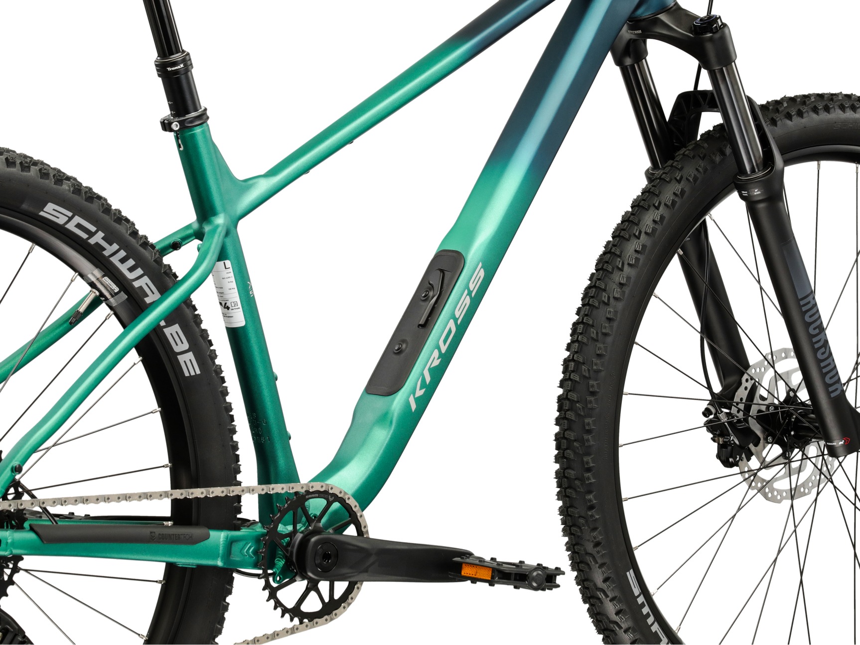 Kross Mountainbike »KROSS Mountainbike Hardtail 29" Level X500 schwarz 12 Gänge« 12 Gang SRAM S1000 EAGLE AXS Schaltwerk Kettenschaltung Rahmen aus Aluminium