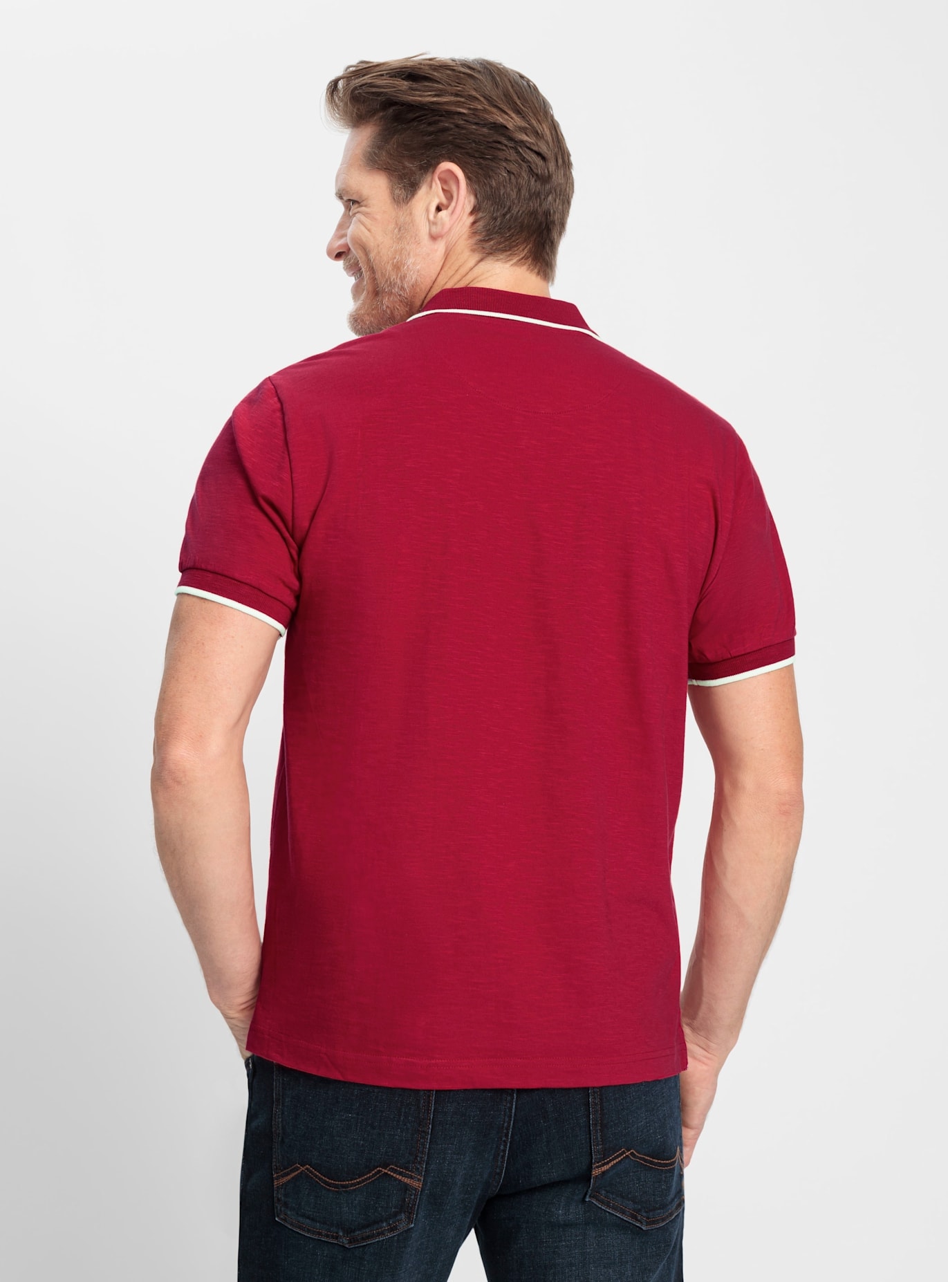 Marco Donati Kurzarmshirt »Kurzarm-Poloshirt«, (1 tlg.)