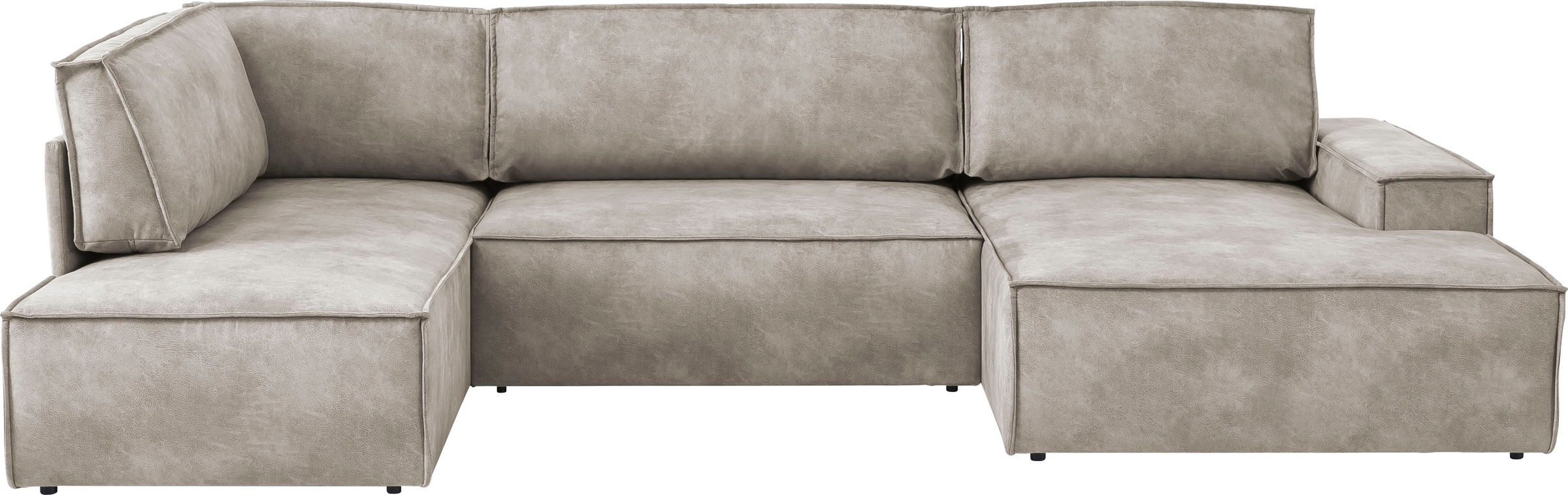Home affaire Wohnlandschaft "SHERWOOD 329 cm, U-Form, Schlafsofa,", Schlaff günstig online kaufen