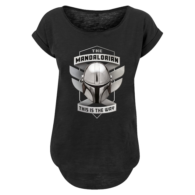 F4NT4STIC T-Shirt »Star Wars The Mandalorian This Is The Way«, Premium  Qualität online kaufen | BAUR