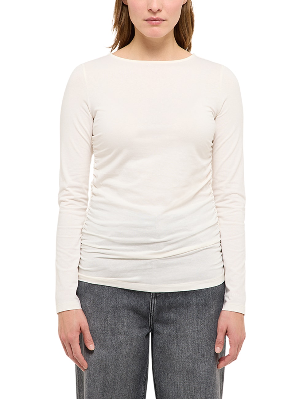 MUSTANG Langarmshirt "Damen Style Ambrose" günstig online kaufen