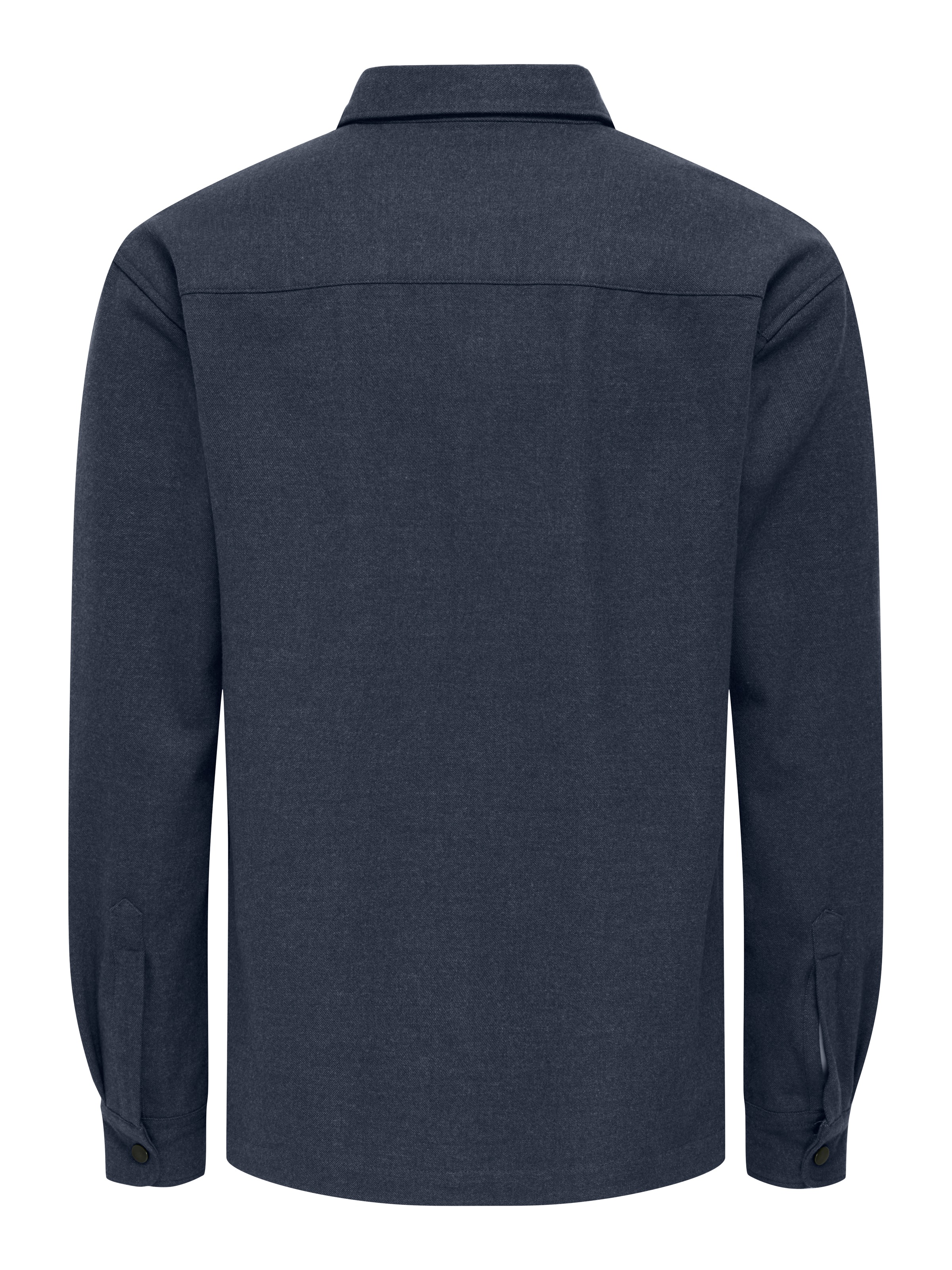 ONLY & SONS Langarmhemd »ONSMARK BRUSHED 0353 OVERSHIRT« Materialmix, regular fit