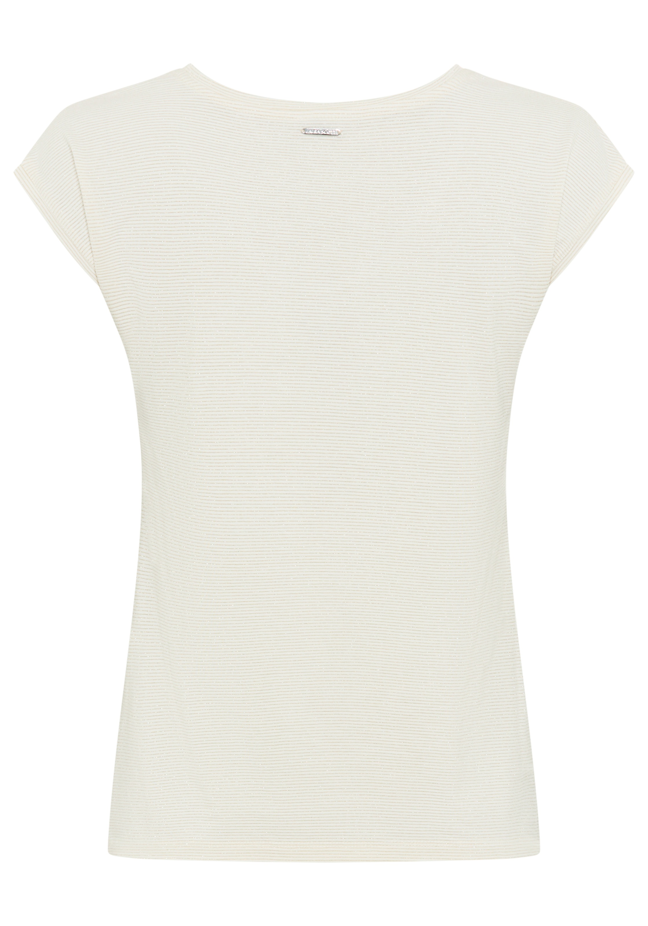 Laura Scott T-Shirt casual Stil, gestreifte Optik mit Glitzergarn