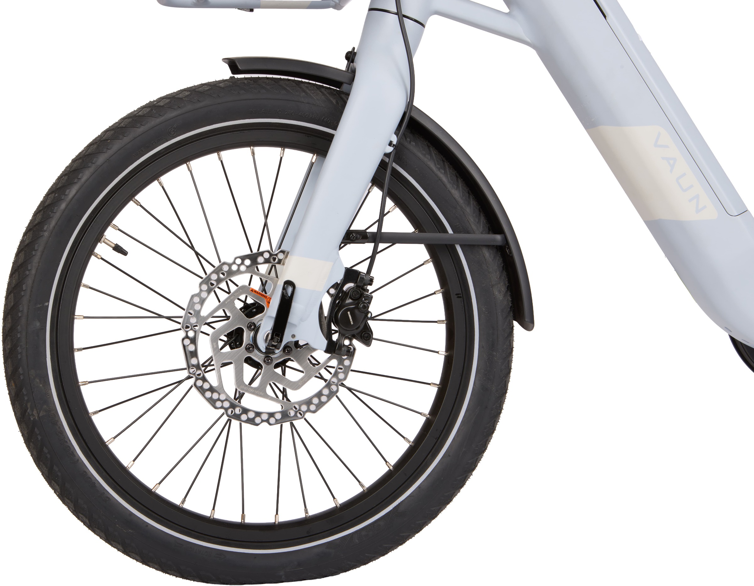 Vaun »VAUN Compact New Gen-Cityrad« Heckmotor 250 W (mit integr. Akku), Elektrofahrrad für Alltag und Einkauf