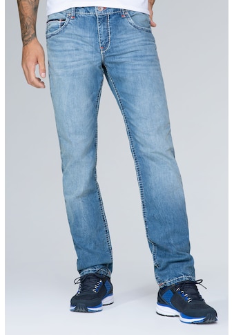 CAMP DAVID Comfort-fit-Jeans, mit Kontrast-Steppungen kaufen