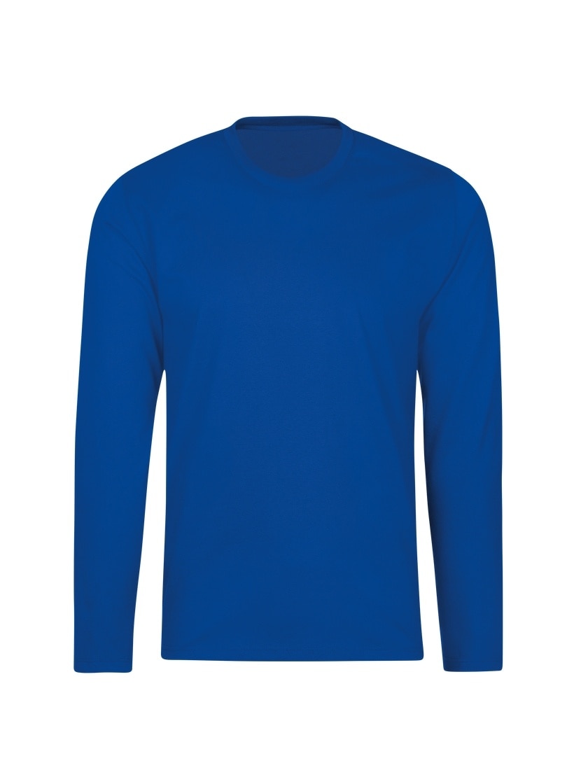 Trigema T-Shirt »TRIGEMA Langarmshirt aus 100% Baumwolle« | BAUR