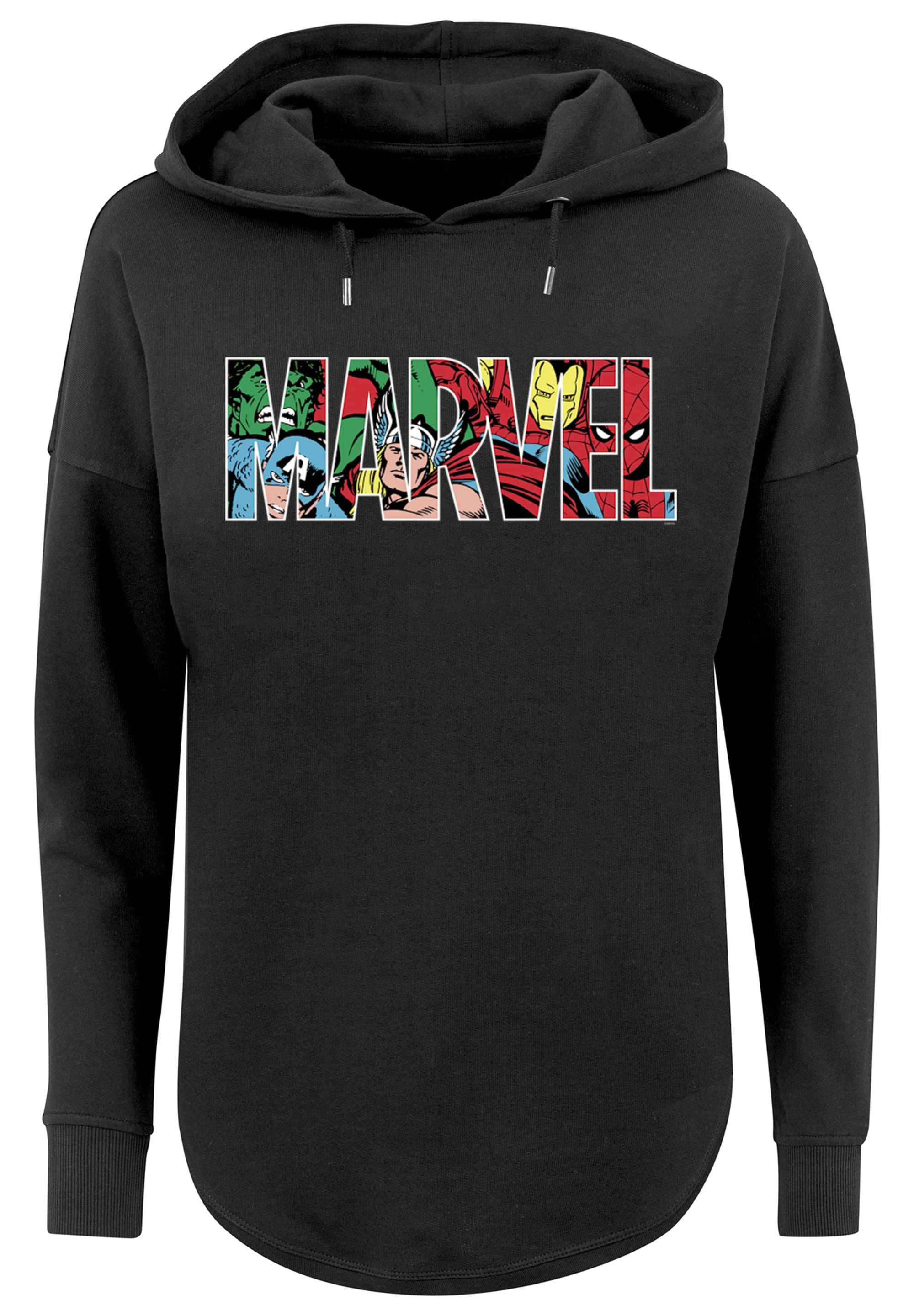 F4NT4STIC Kapuzenpullover »Marvel Avengers Logo Character infill«, Print