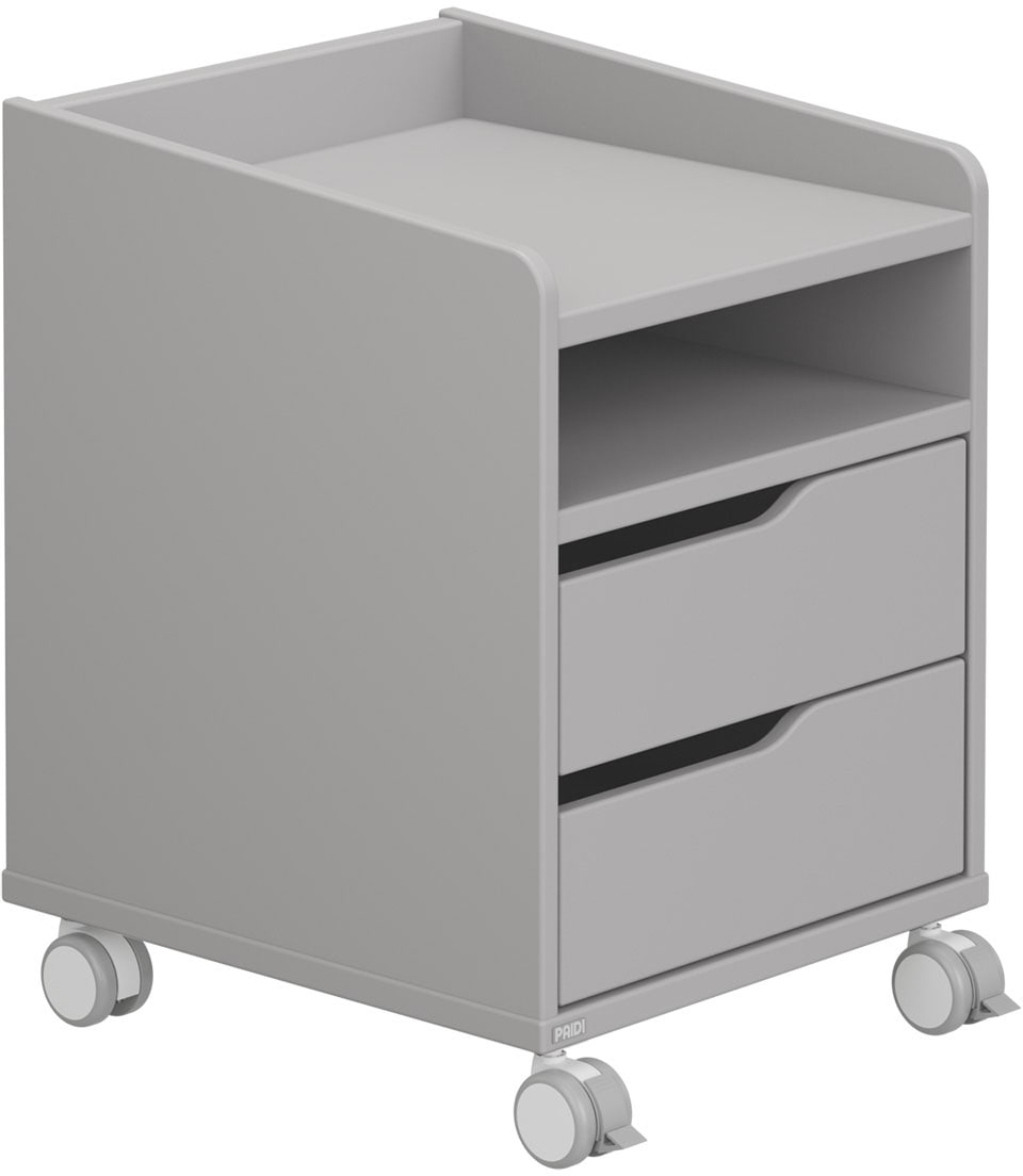 PAIDI Container »Diego Rollcontainer« mit zwei Schubladen und Ablage als Sitzfläche geeignet