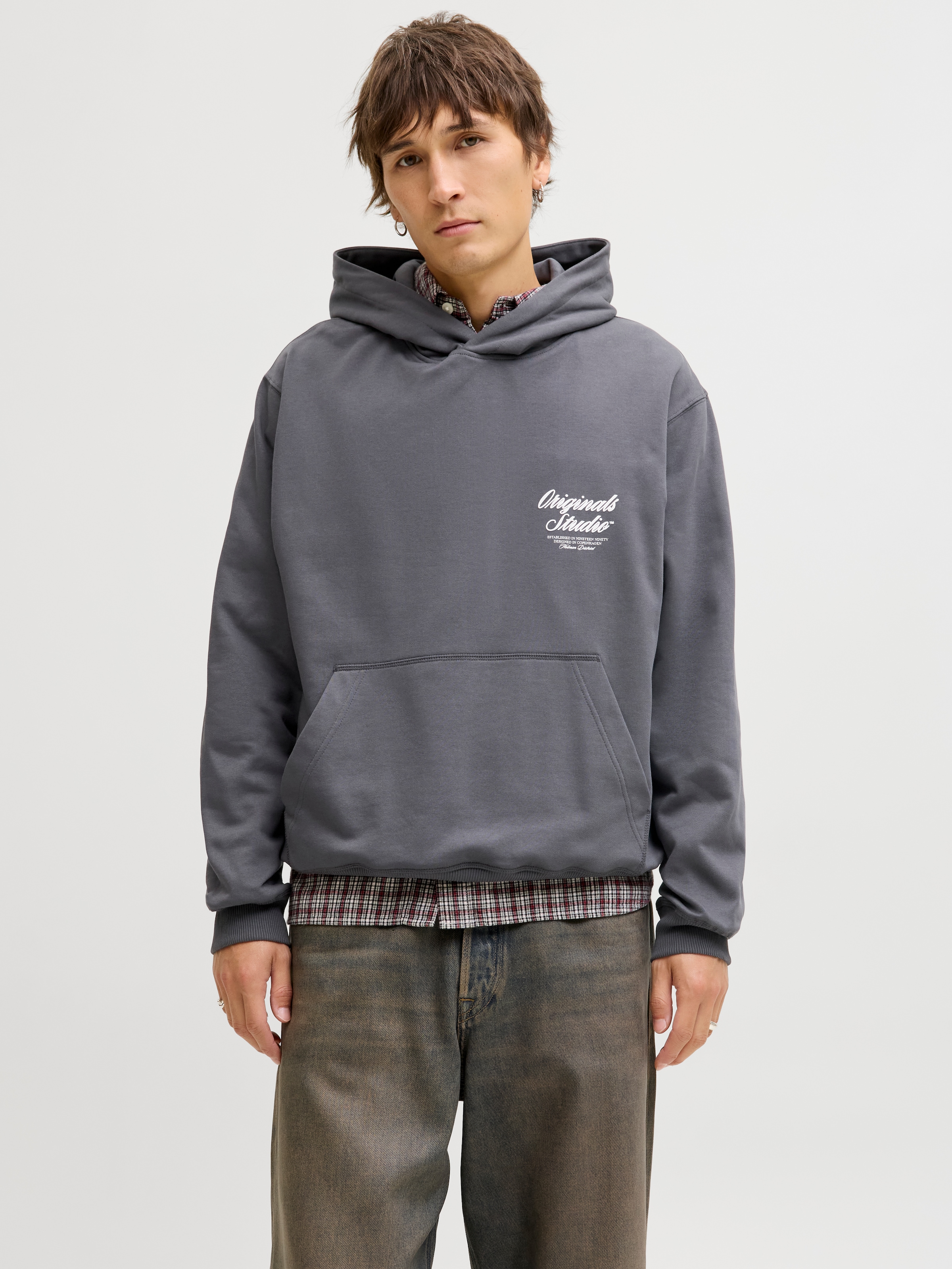 Jack & Jones Kapuzensweatshirt "JORNORREBRO TYPO BACK SWEAT HOOD SN" mit Pr günstig online kaufen