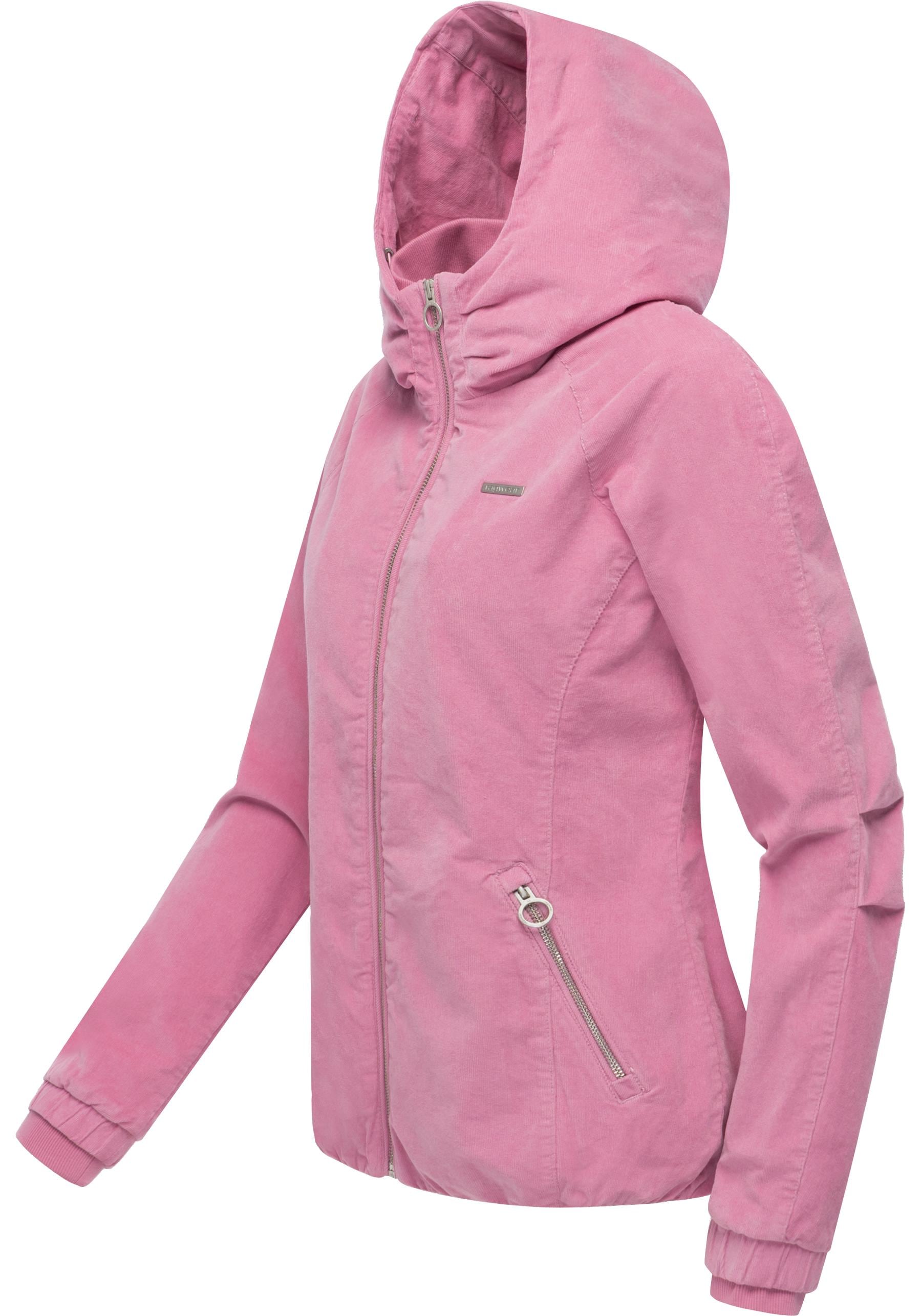 Ragwear Bomberjacke »Dizzie Cordy YOUMODO« mitKapuze Cordjacke mit verstellbarer Kapuze