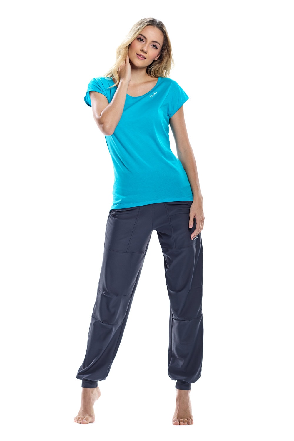 kaufen BAUR Time | LEI101C«, Waist High Winshape Comfort online Sporthose »Functional Leisure Trousers