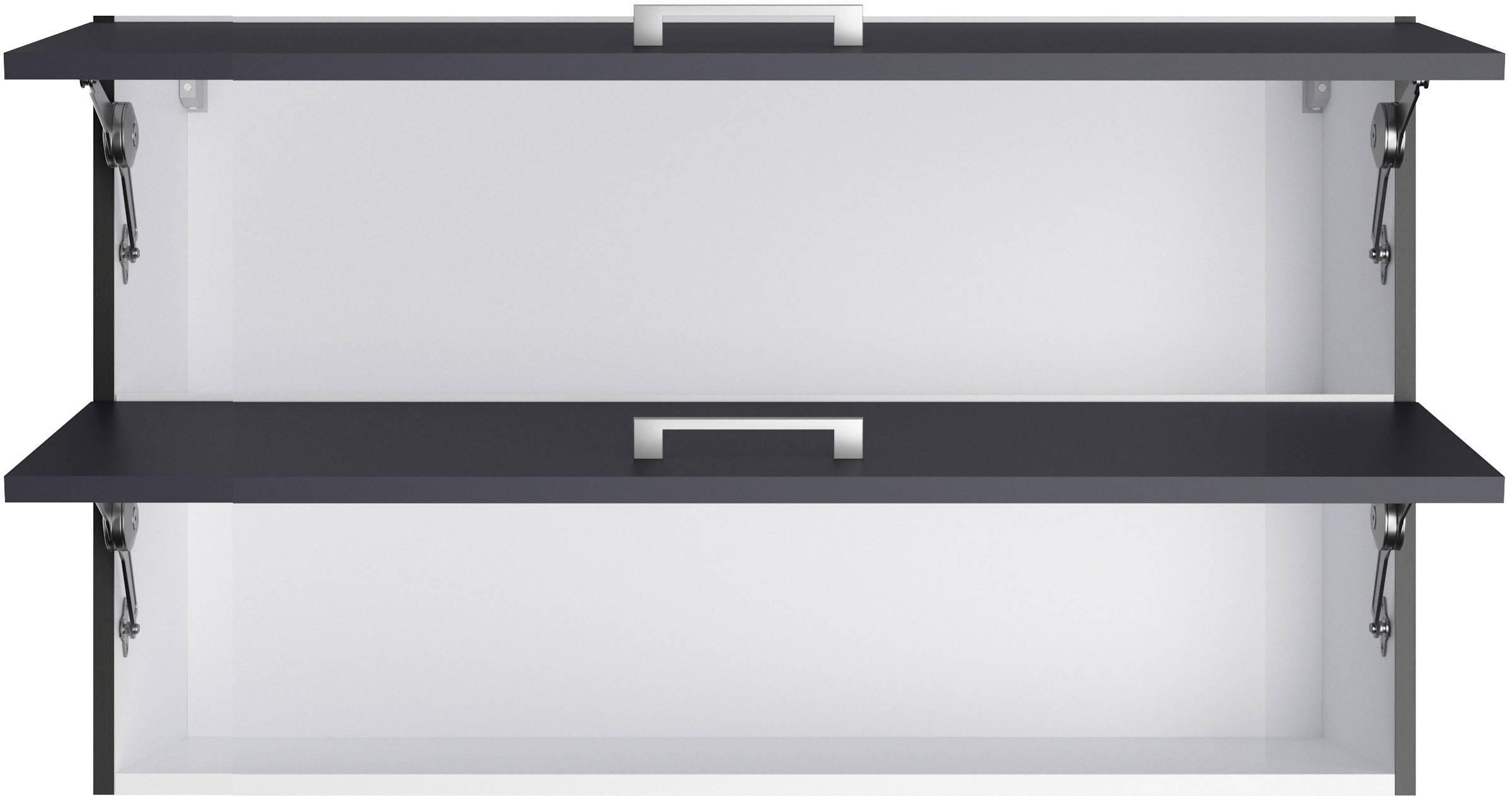 KOCHSTATION Klapphängeschrank »KS-Milan«, HELD Möbel, Klapphängeschrank 100 cm, matte oder hochglänzende Fronten