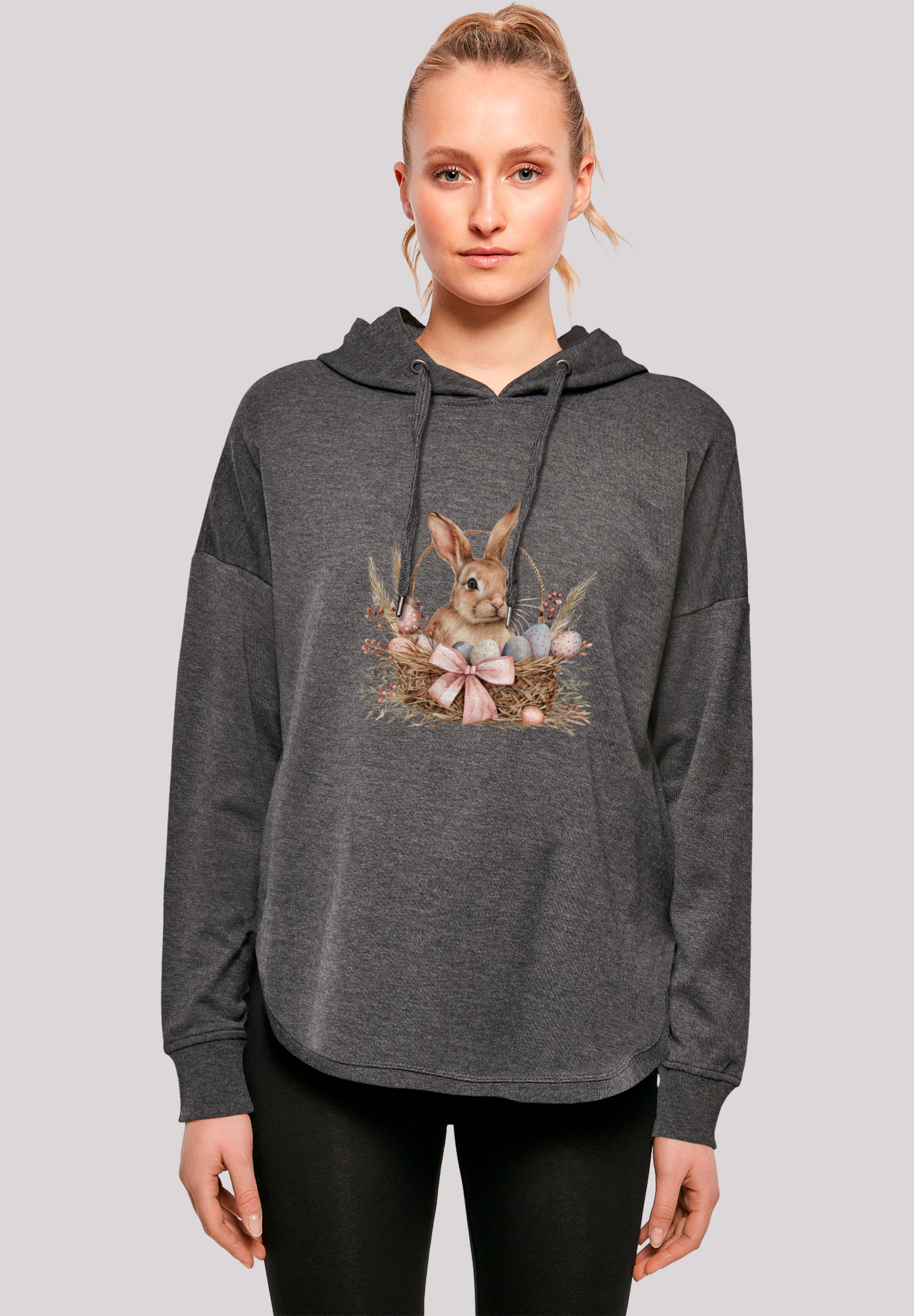 F4NT4STIC Kapuzenpullover "Osterhasen Korb Dekor", Premium Qualität günstig online kaufen