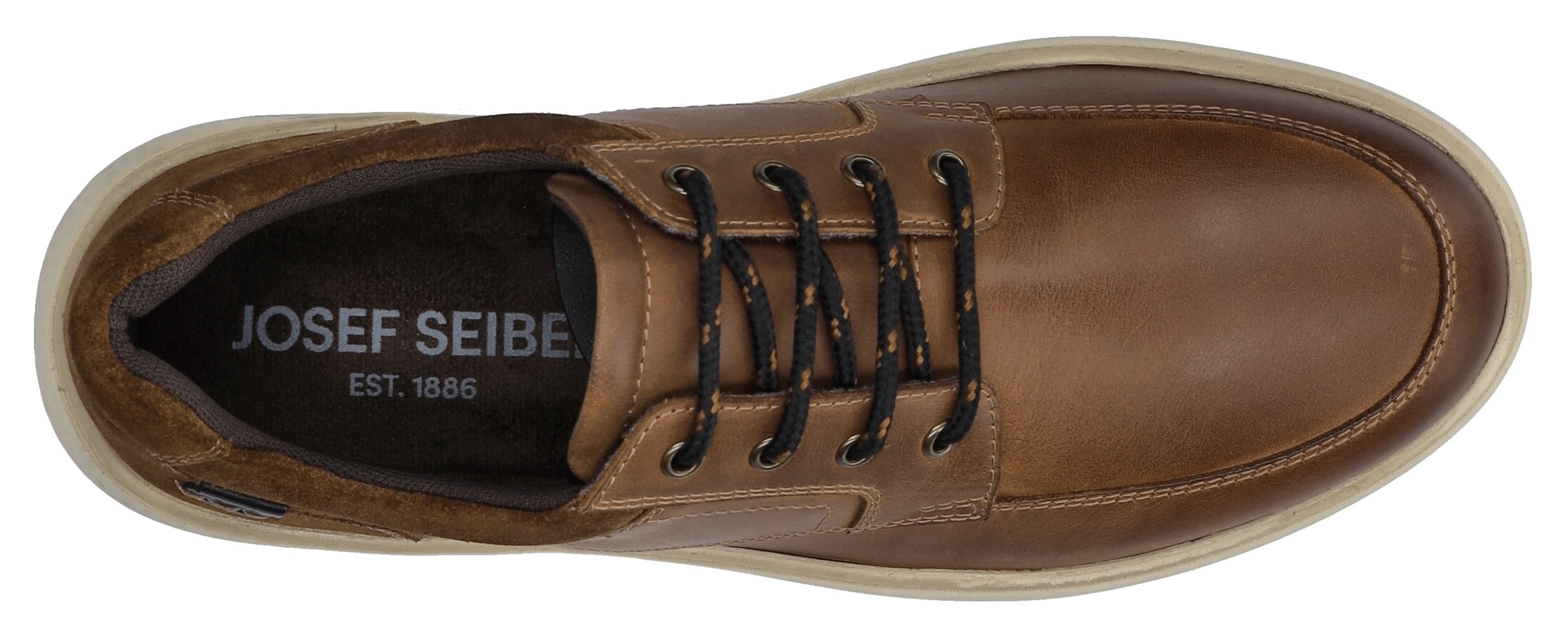 Josef Seibel Sneaker »Clayton 01«, Schnürschuh, Komfortschuh mit Wechselfußbett