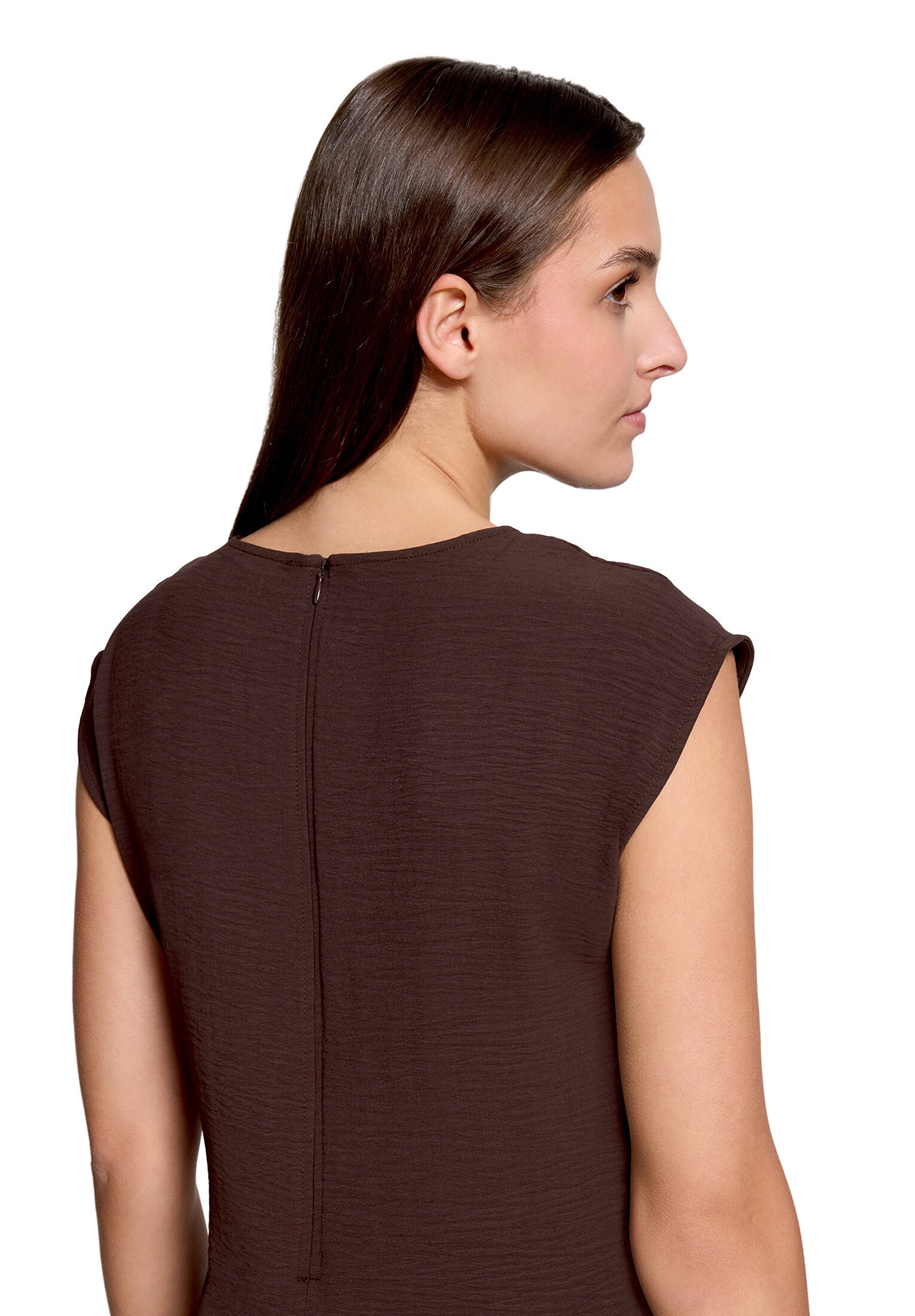 Cartoon Midikleid »Damen mit Raffung« Ohne Tasche