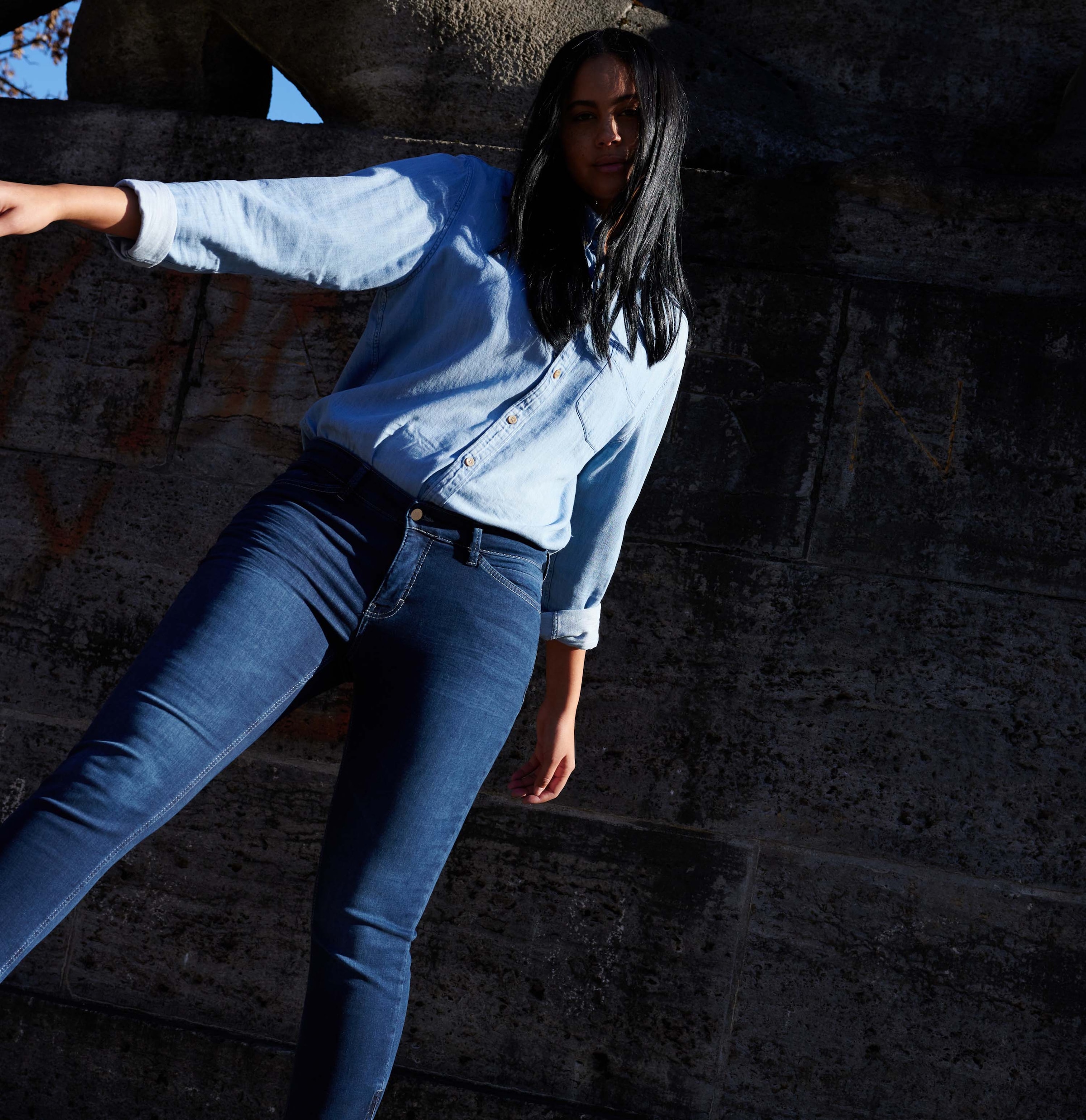 MAC 7/8-Jeans »Dream Chic«, verkürzte Form mit Reißverschluss