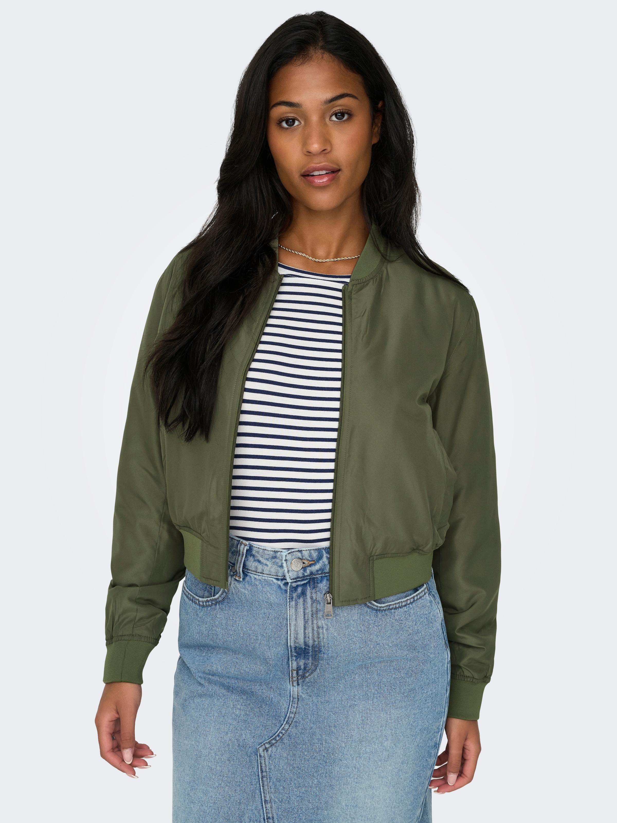 ONLY Bomberjacke »ONLALMA BOMBER OTW NOOS« mit Seitentaschen