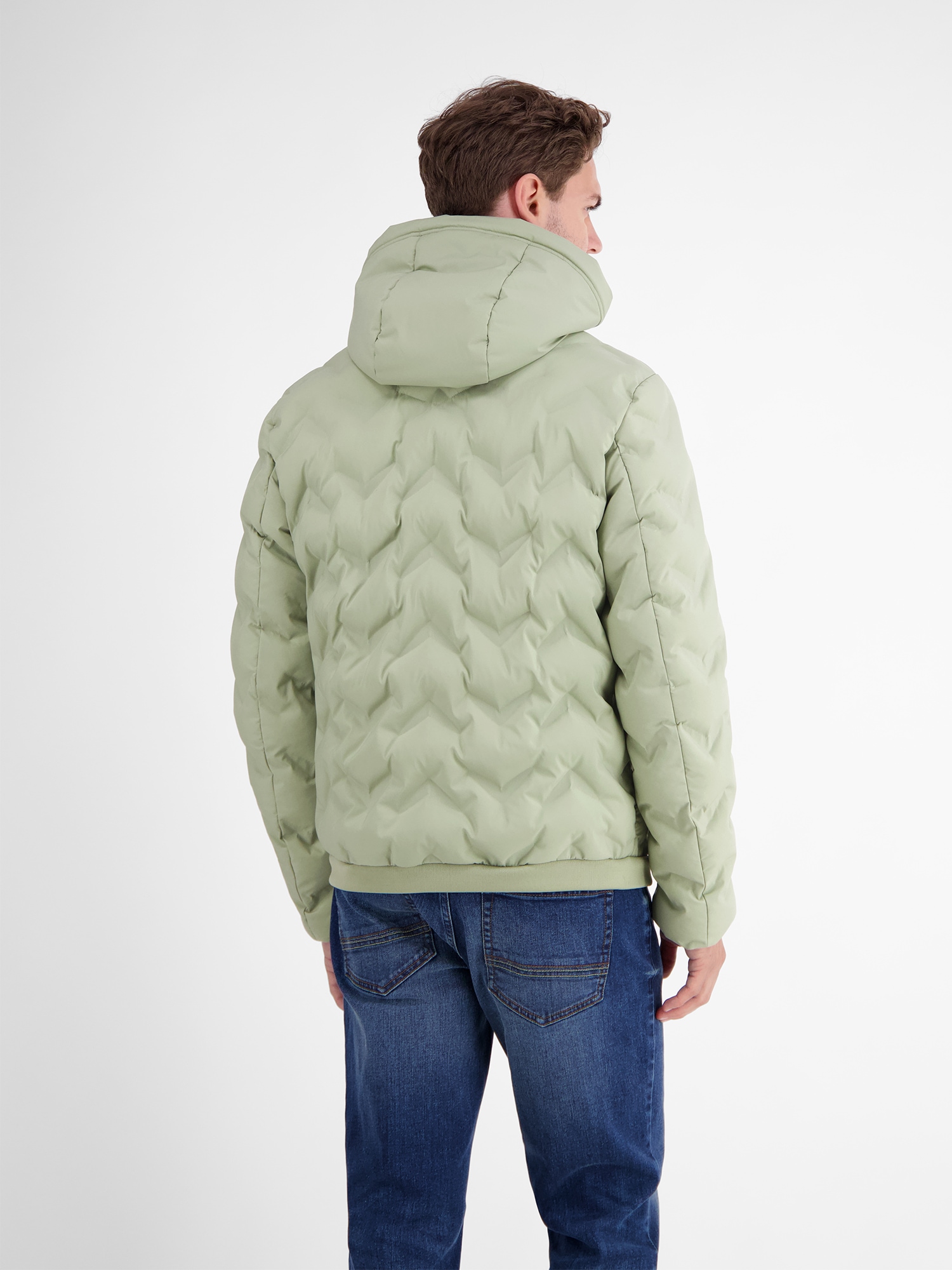 LERROS Steppjacke »LERROS Herren Funktions-Steppjacke«, mit Kapuze, Wasser- und windabweisend, atmungsaktiv