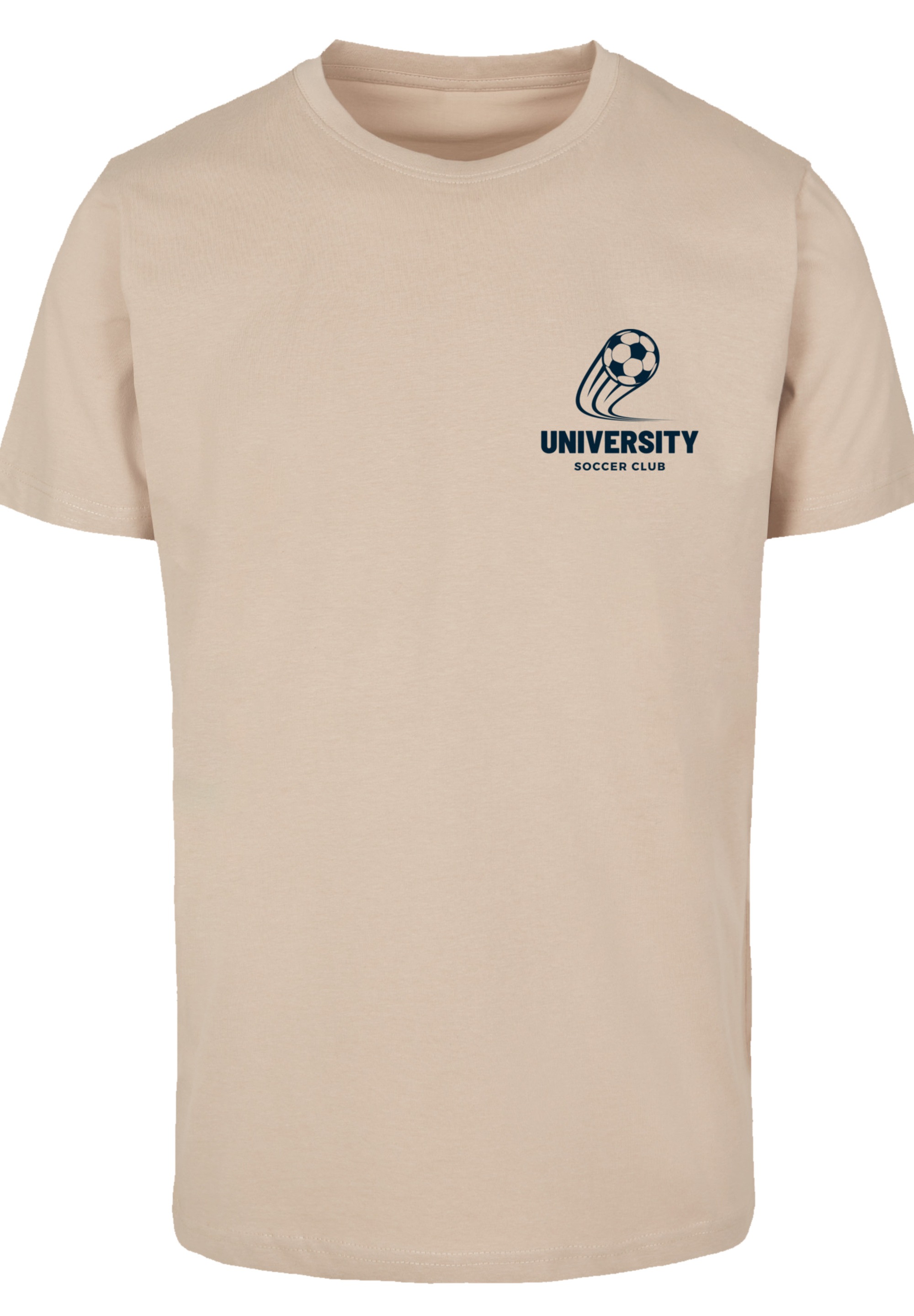 F4NT4STIC T-Shirt »University Soccer Club Classic Minimalist«, Premium Qualität