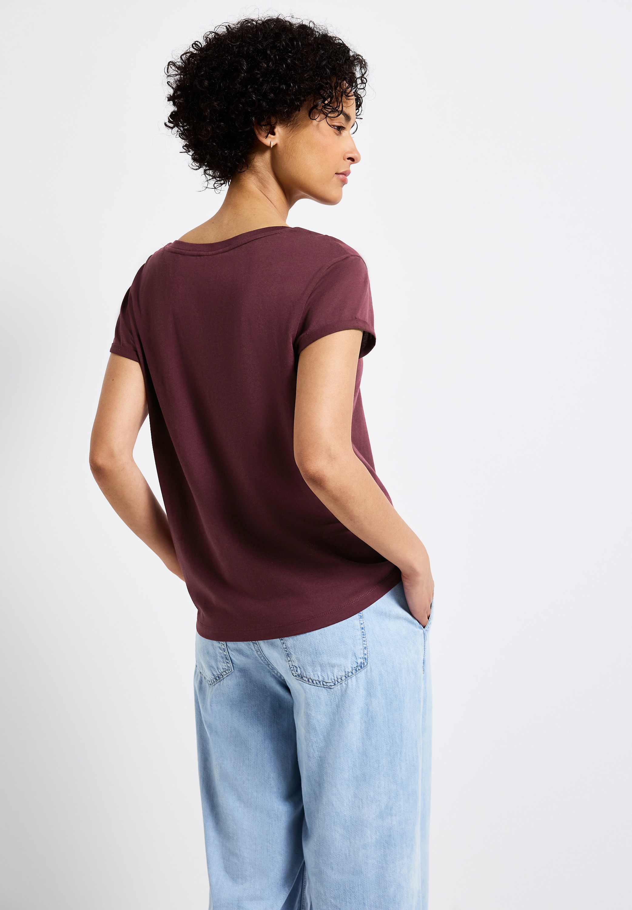 STREET ONE T-Shirt, mit Rundhalsausschnitt günstig online kaufen