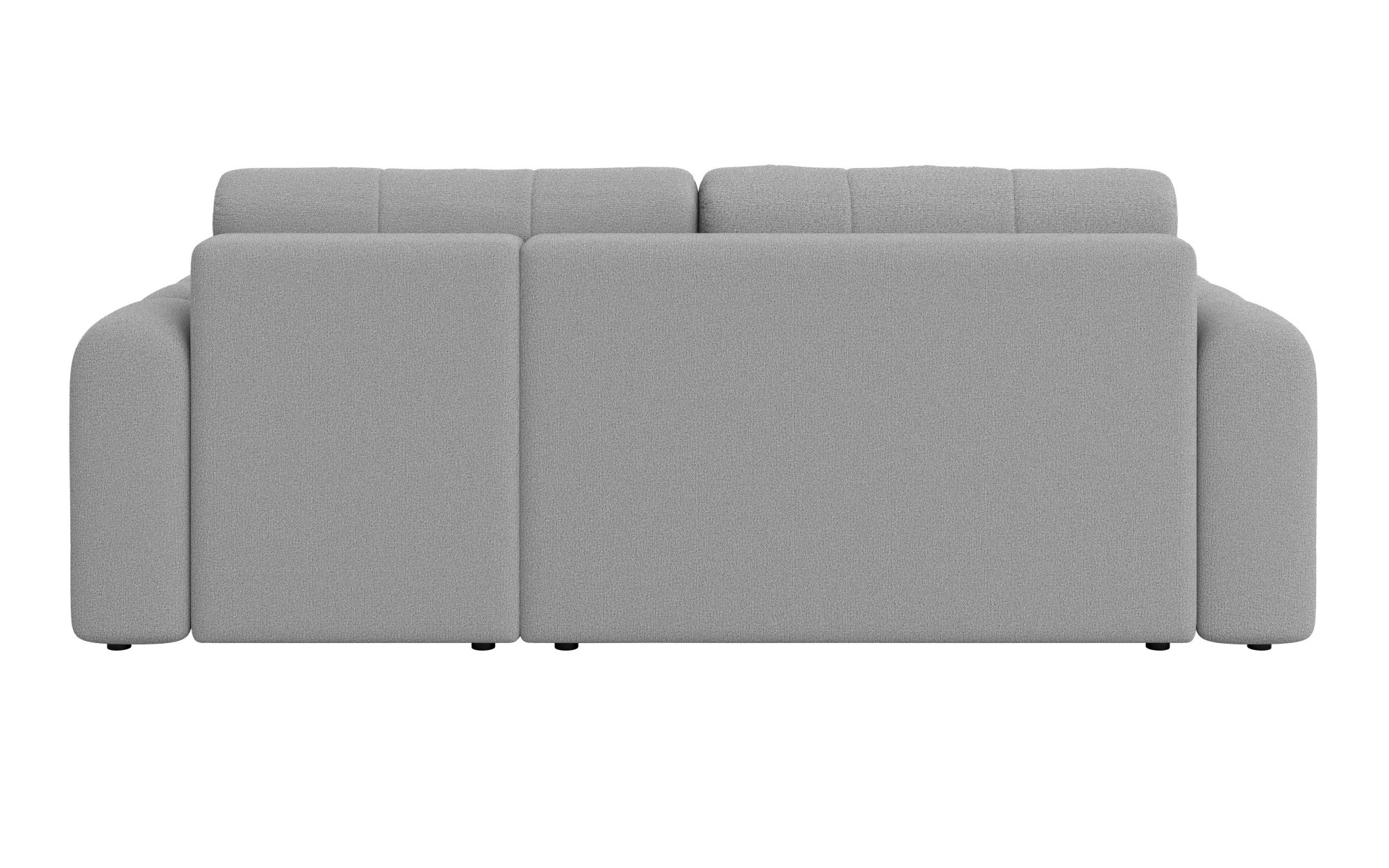 INOSIGN Ecksofa »Manilla, wahlweise mit Bettfunktion, B/T/H 265/170/91 cm«, L-Form mit Recamiere rechts/links bestellbar, Wellenunterfederung