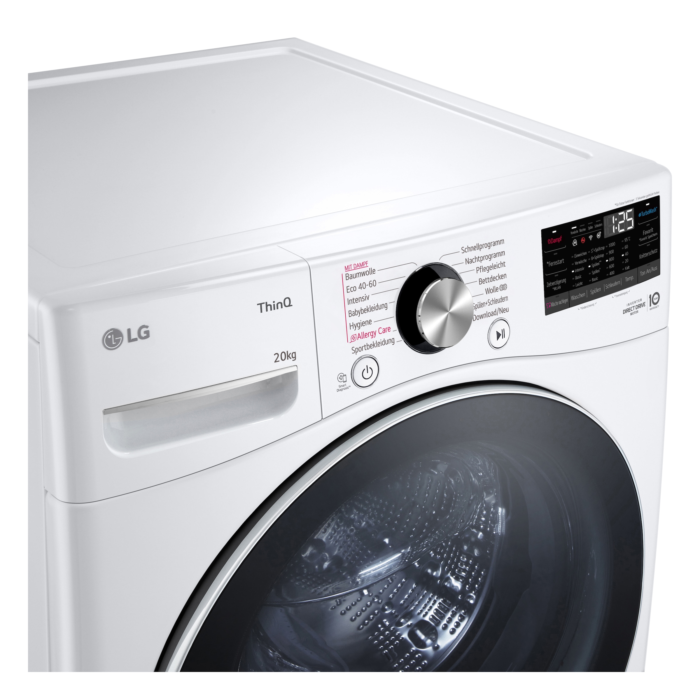 LG Waschmaschine Big Capacity »F0WVT202«, 20 kg, 1000 U/min