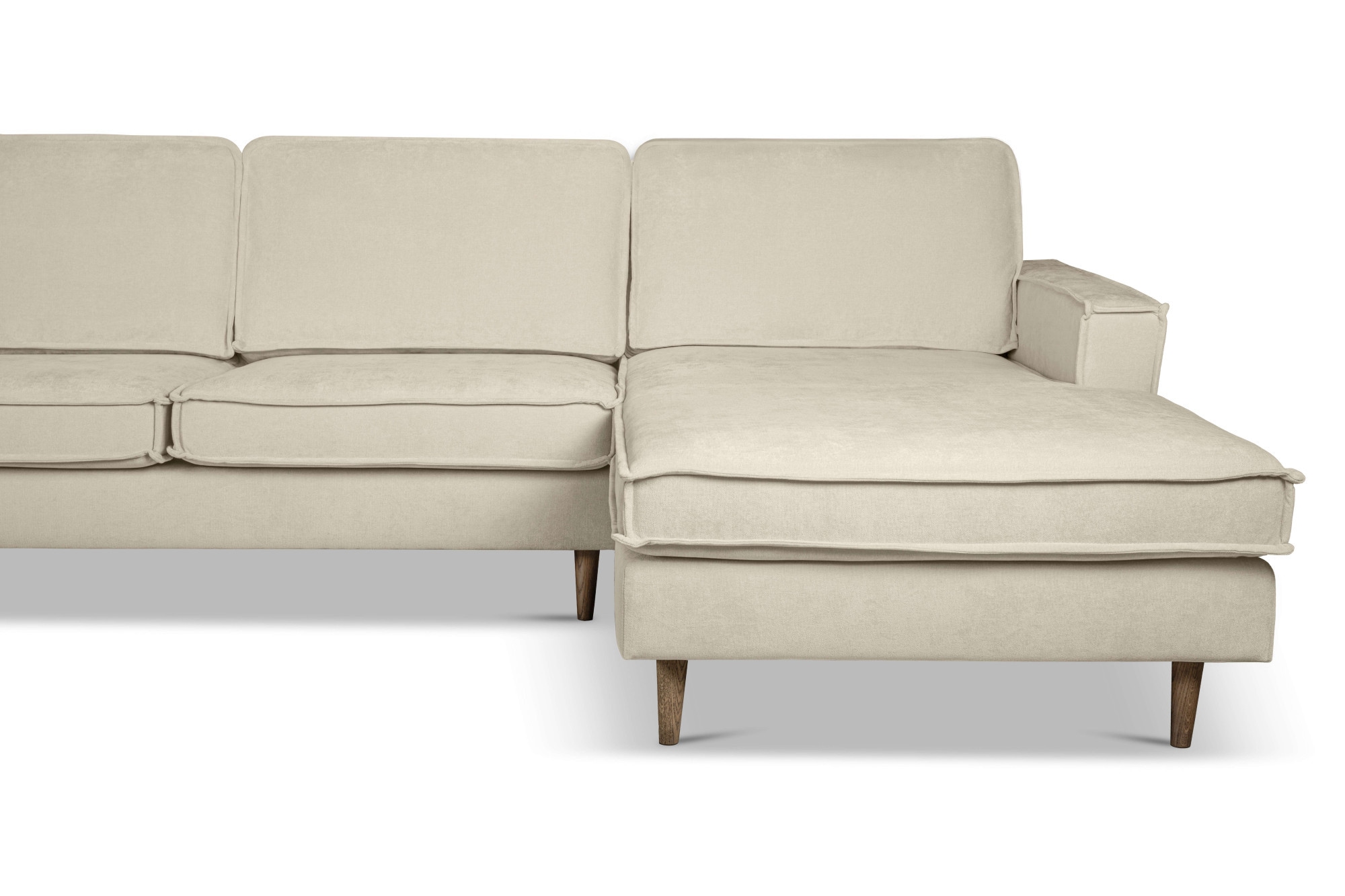 Home affaire Wohnlandschaft »Pinto Skandi, 350 cm, U-Form, XXL, mit Ottomanen«