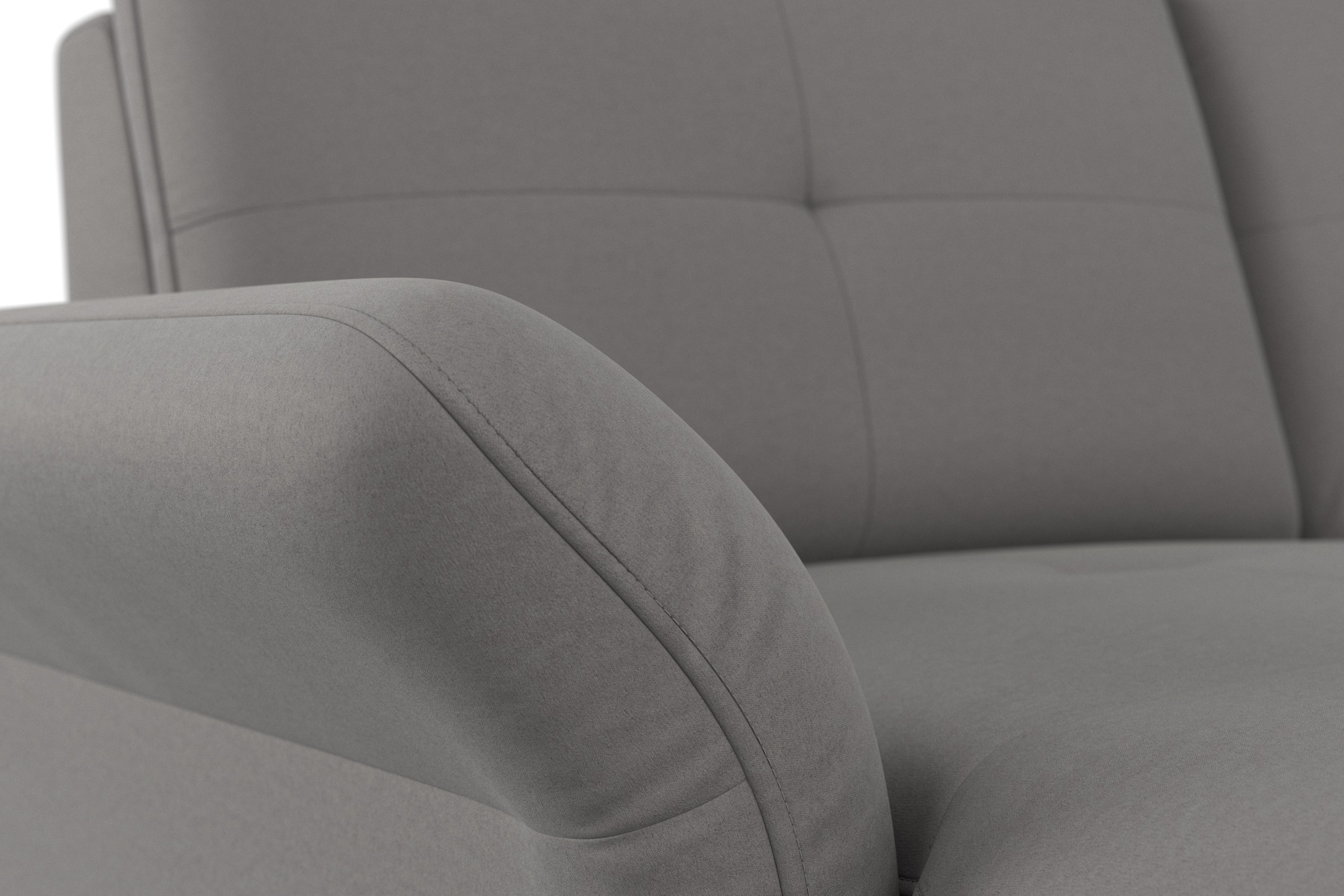 Places of Style Wohnlandschaft »Calando U-Form«, wahlweise mit Bettfunktion, Bettkasten und Armteilfunktion