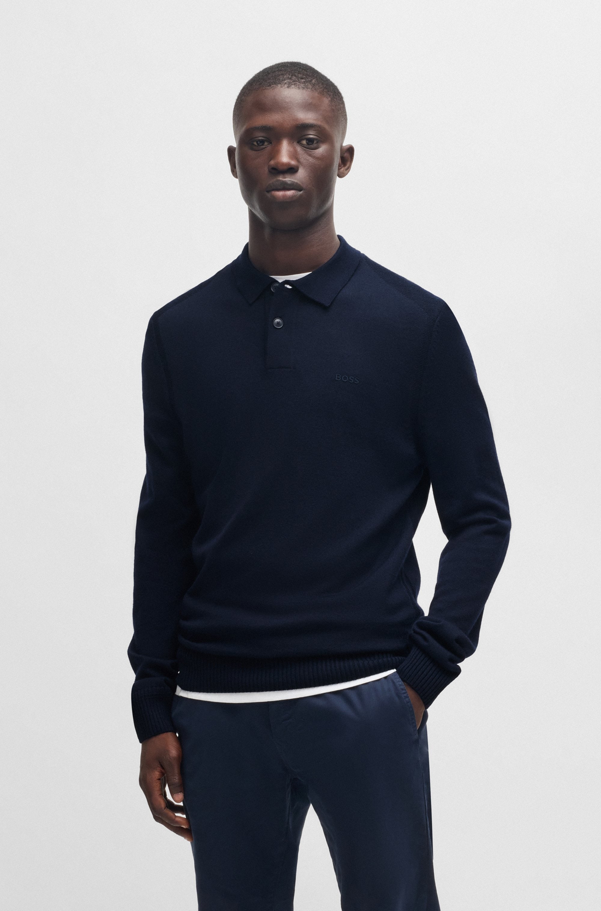 BOSS ORANGE Strickpullover "Avac", mit Rundhalsausschnitt günstig online kaufen