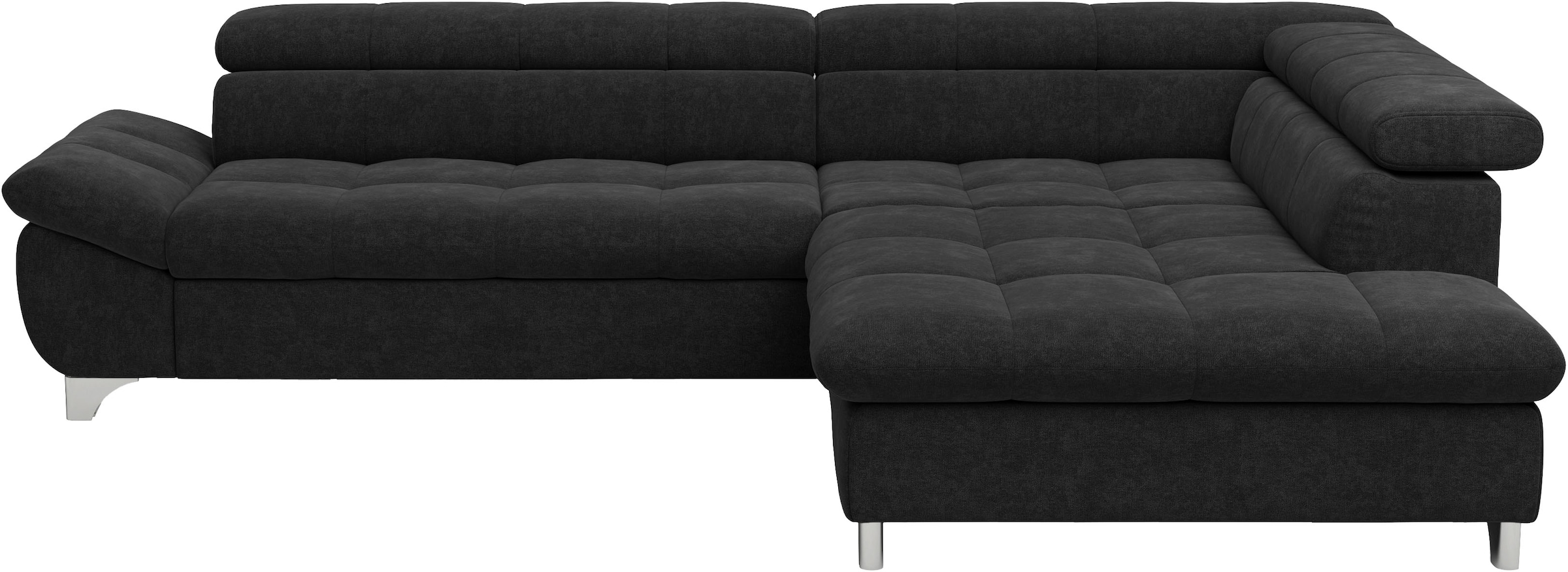 COTTA Ecksofa »Gemini L-Form«, mit Kopfteilverstellung, wahlweise mit Bettfunktion