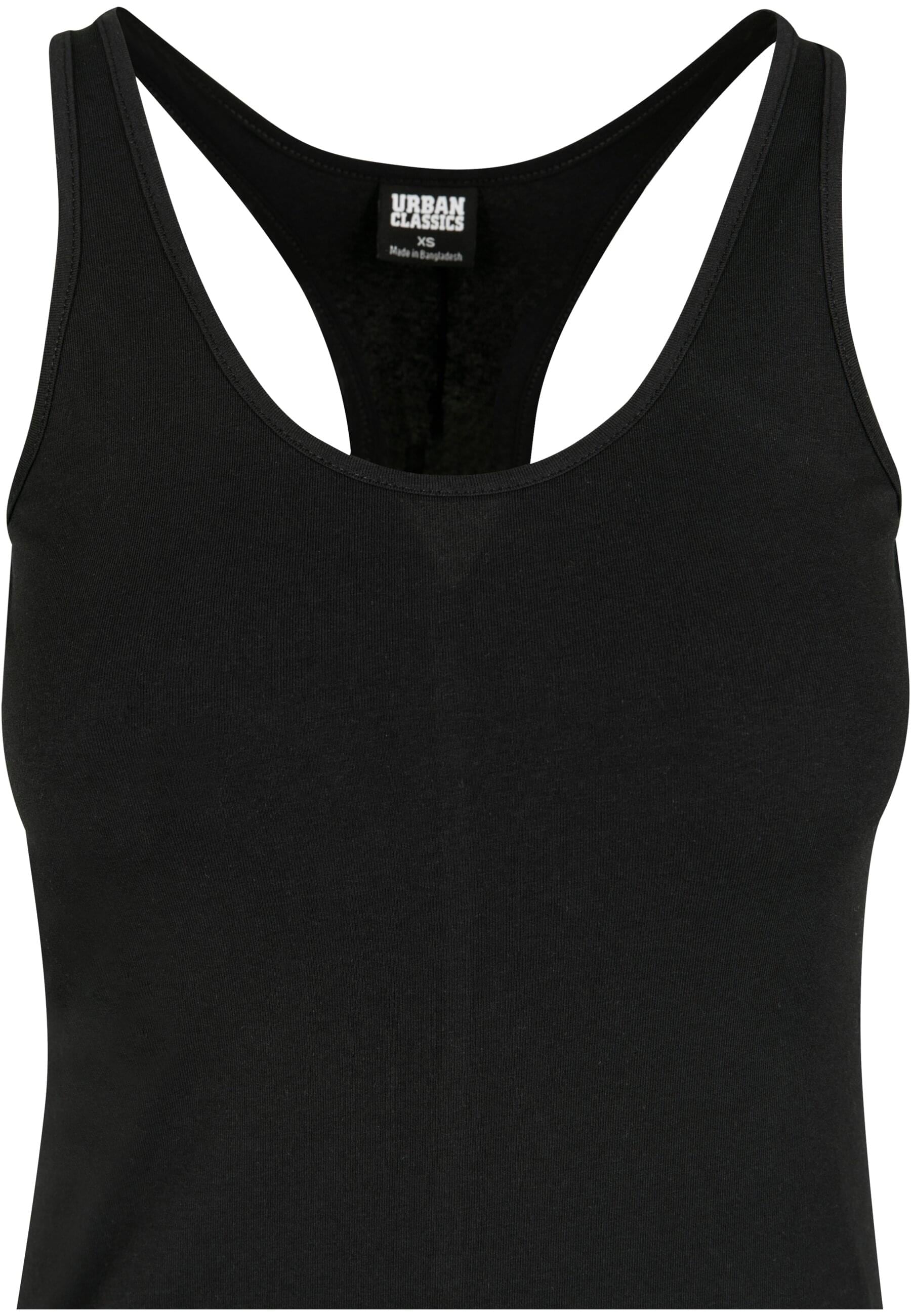URBAN CLASSICS Shirtkleid »Urban Classics Damen Ladies Long Racer Back Dress«, (1 tlg.)