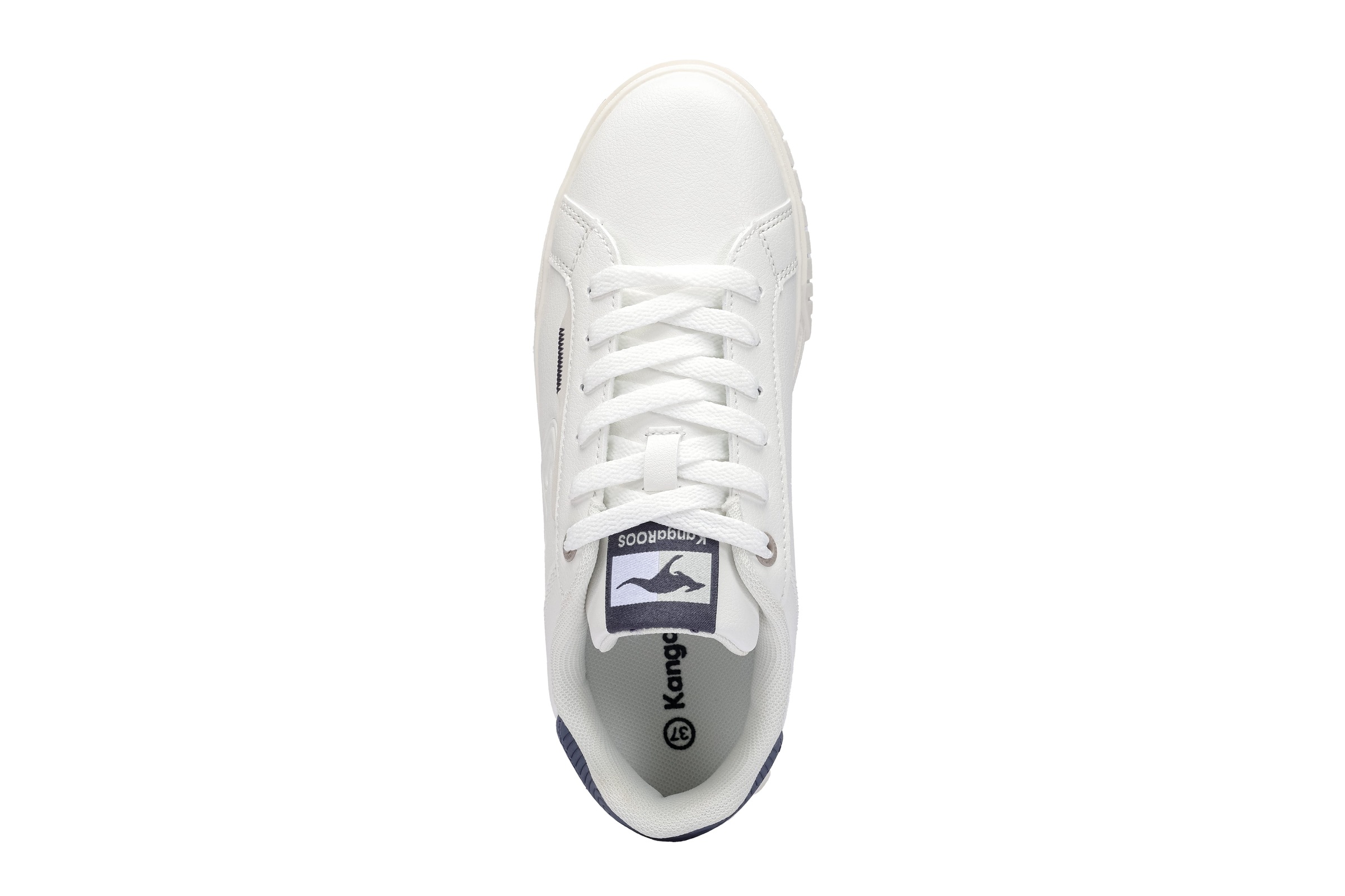 Sneaker KANGAROOS "KANGALIFT ROSY", Damen, Gr. 39, weiß, grisaille, Synthetik, Schuhe Sneaker 3