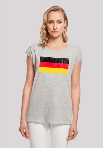 T-Shirt »Germany Deutschland Flagge distressed«