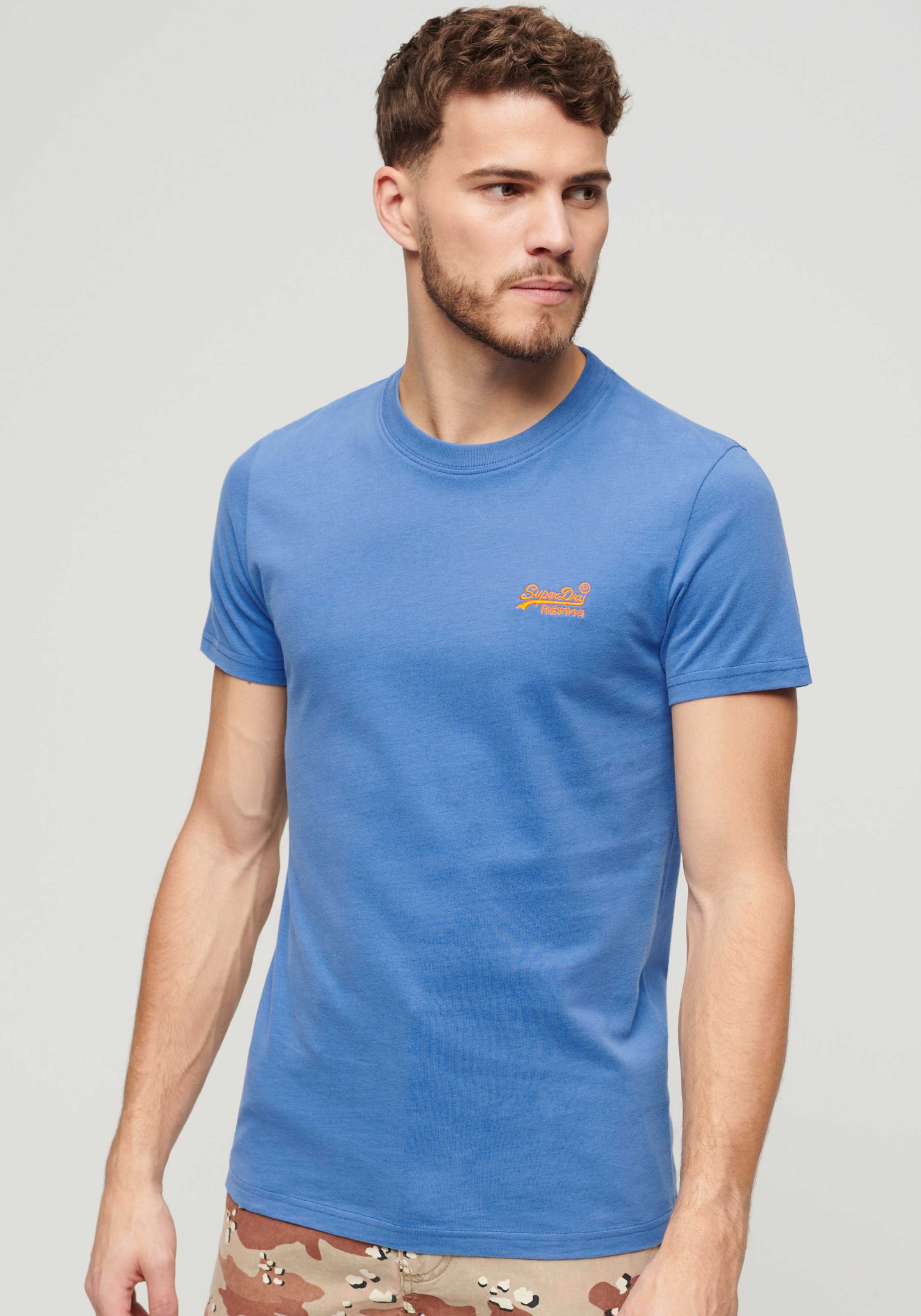 Superdry Rundhalsshirt »ESSENTIAL LOGO EMB TEE«