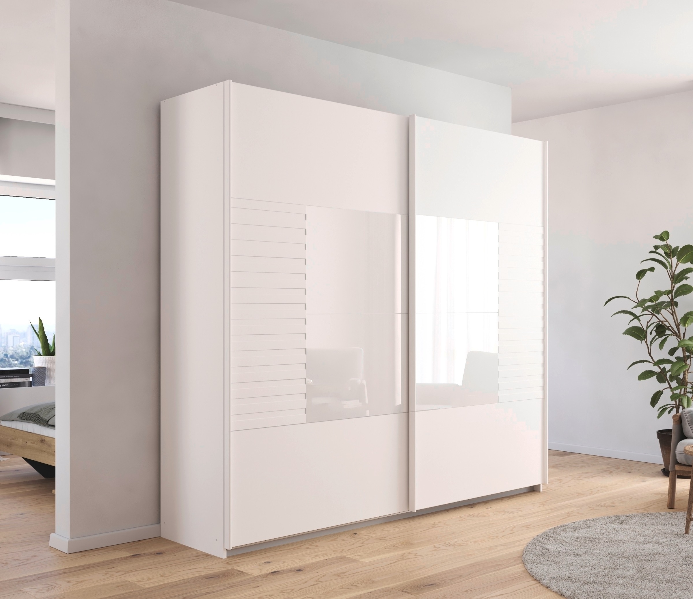 rauch Schwebetürenschrank "Kleiderschrank Schrank Garderobe Schlafzimmersch günstig online kaufen