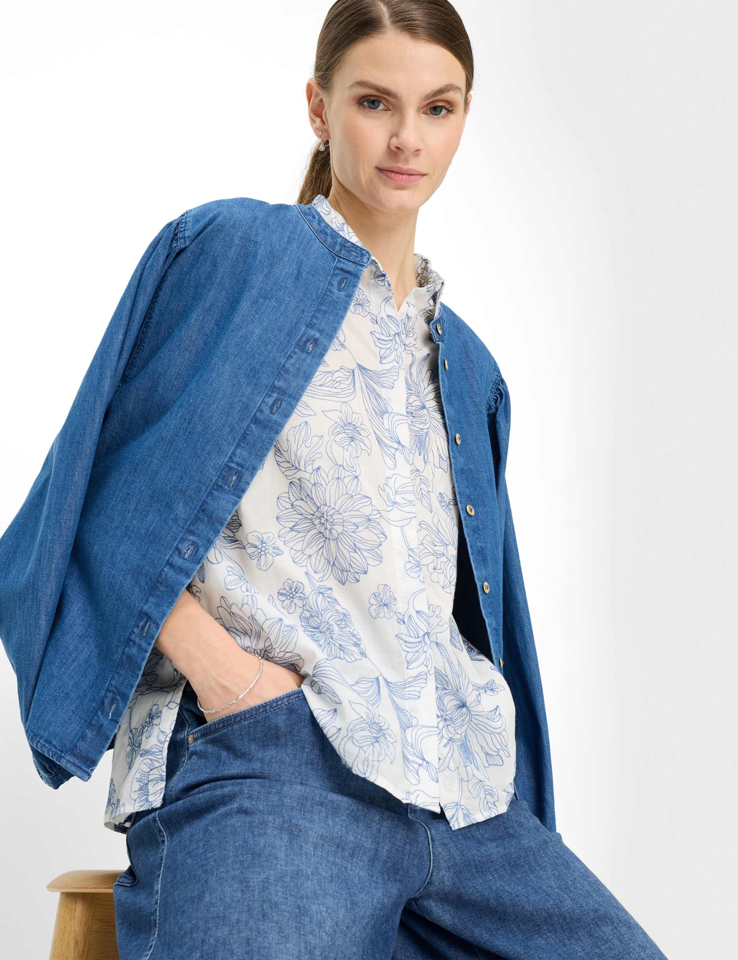 Brax Kurzarmbluse »Style VICKI«