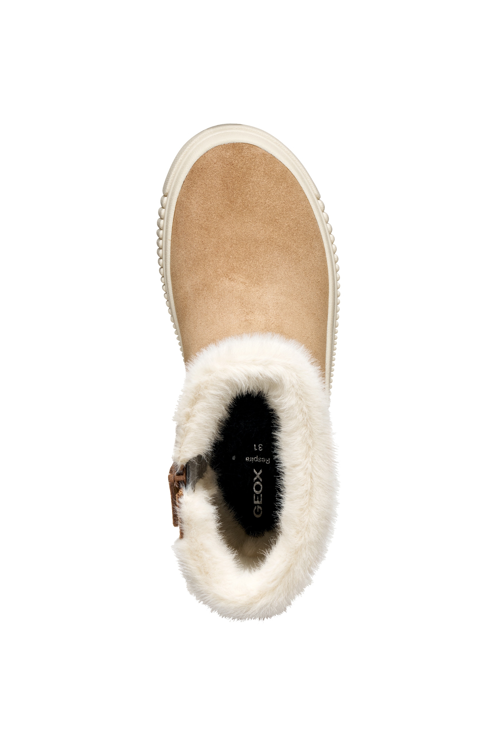 Geox Winterstiefel »J LAQUINNY GIRL WPF«  Winterboots, wasserabweisend, Größenschablone zum Download