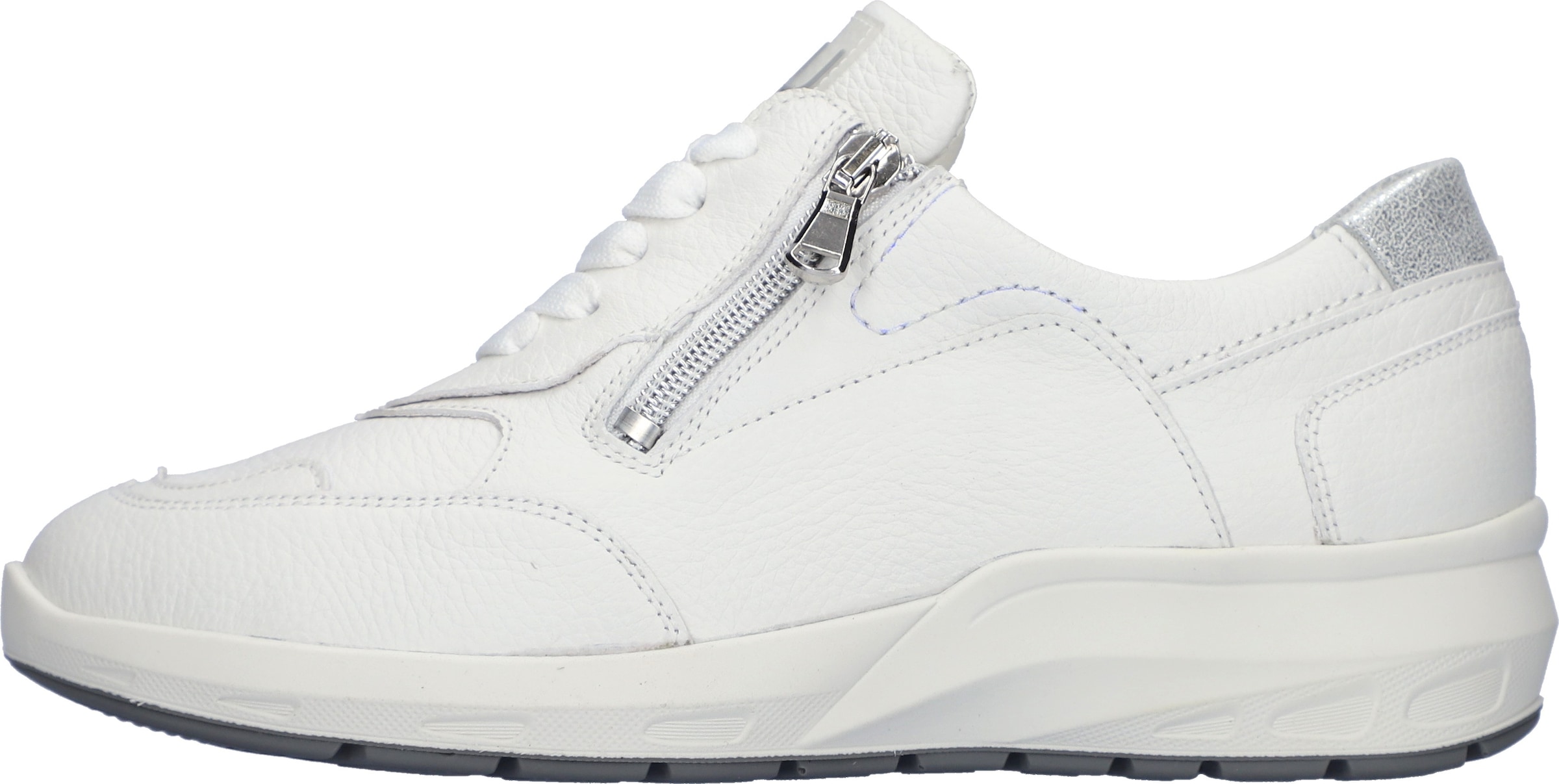 Waldläufer Sneaker »M-TONIA«, Komfortschuh, Bequemschuh mit seitlichem Reißverschluss, M-Weite