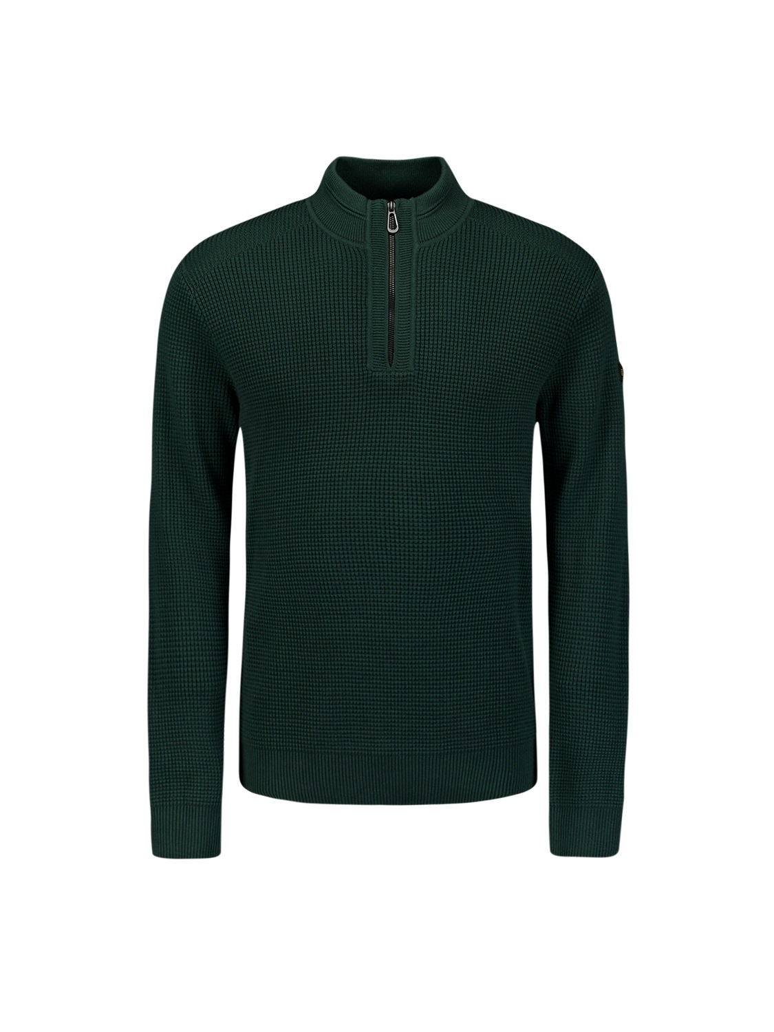 NO EXCESS Stehkragenpullover, mit Zipper