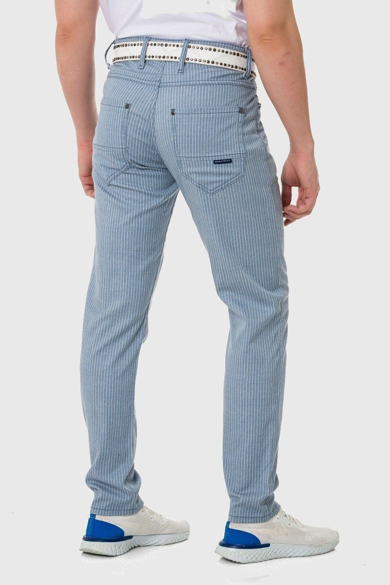 Cipo & Baxx Gerade Jeans »Hose«, im dezenten Streifen-Look