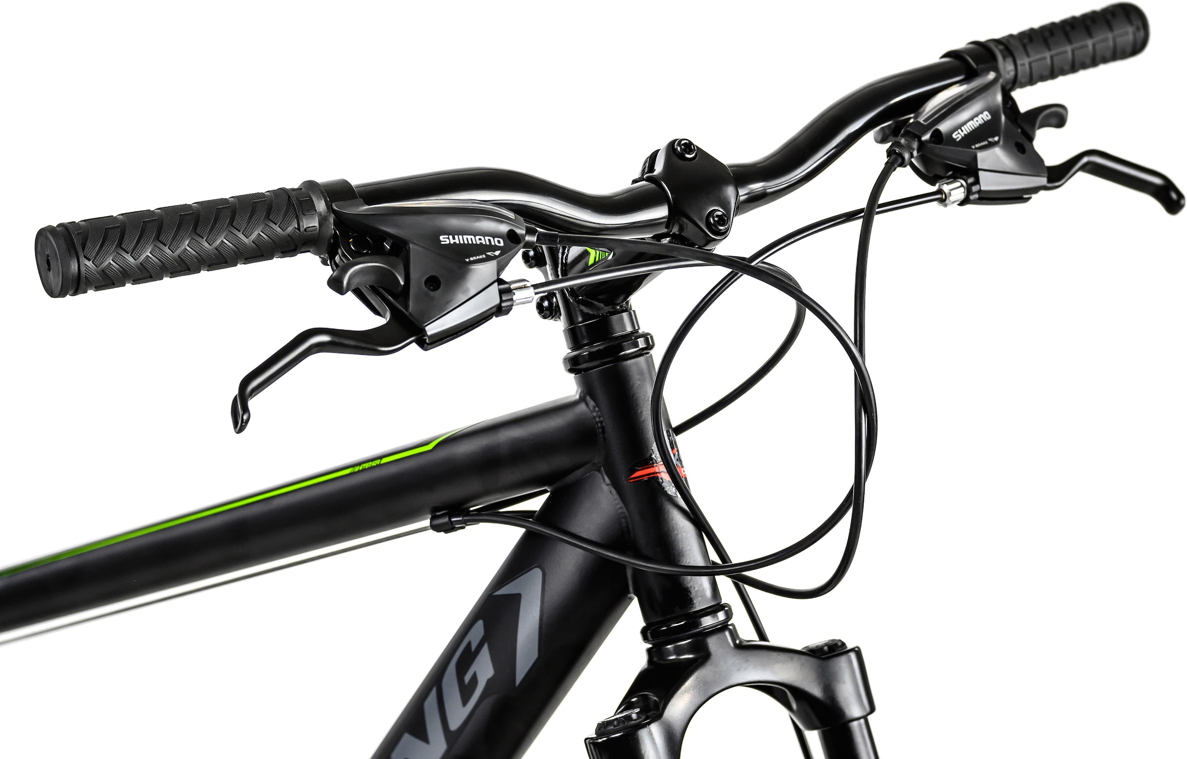 KS Cycling Mountainbike »Heist«, 24 Gang, Shimano, Altus Schaltwerk, Kettenschaltung, für Damen und Herren, Kettenschaltung