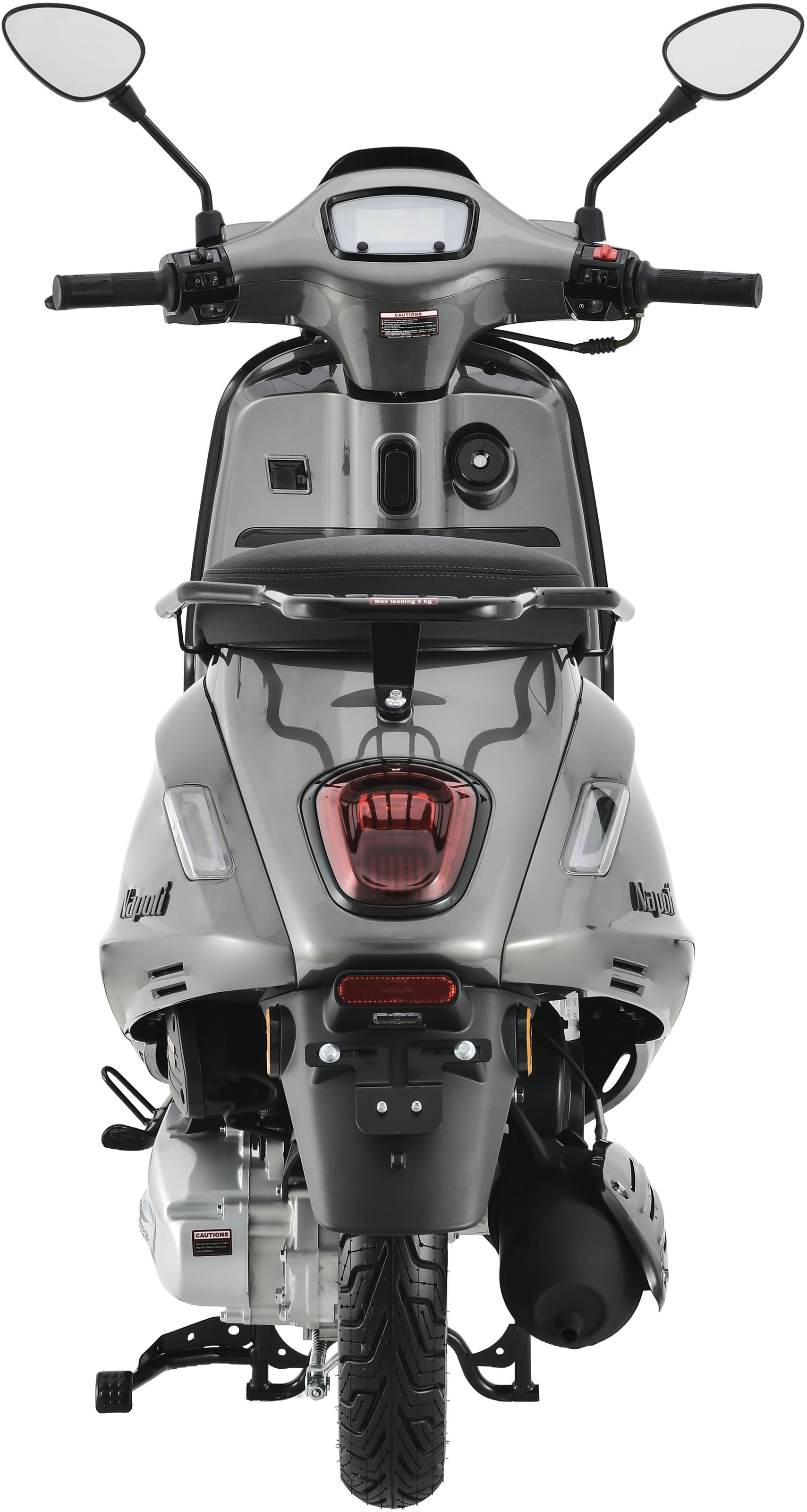 Alpha Motors Motorroller »Napoli 125 ccm 85 km/h EURO 5+ (mit/ohne Topcase)«, 125 cm³, 85 km/h, Euro 5, 9,38 PS