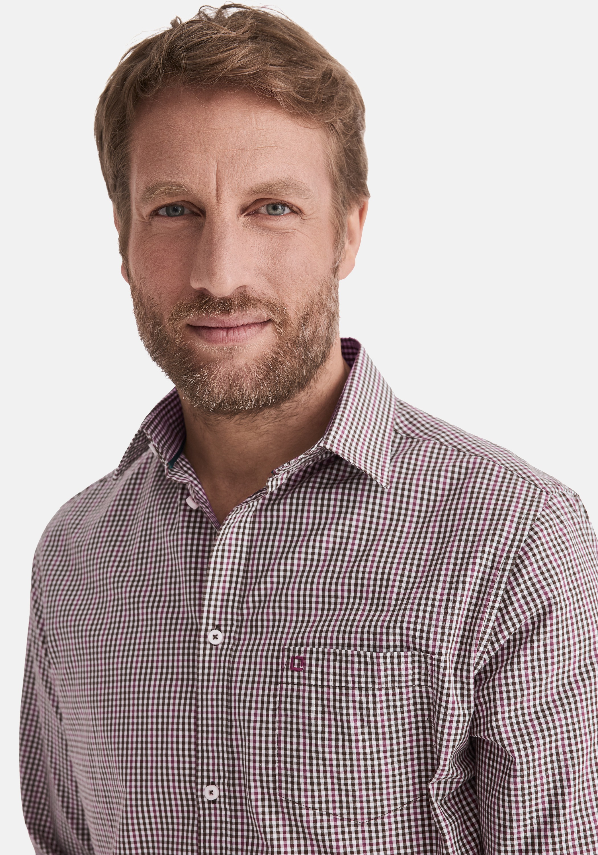 Thumbnail - Stooker Men Flanellhemd "HARLEY Hemd Langarm Regular Fit" Langarm Hemd Regular Fit für Herren