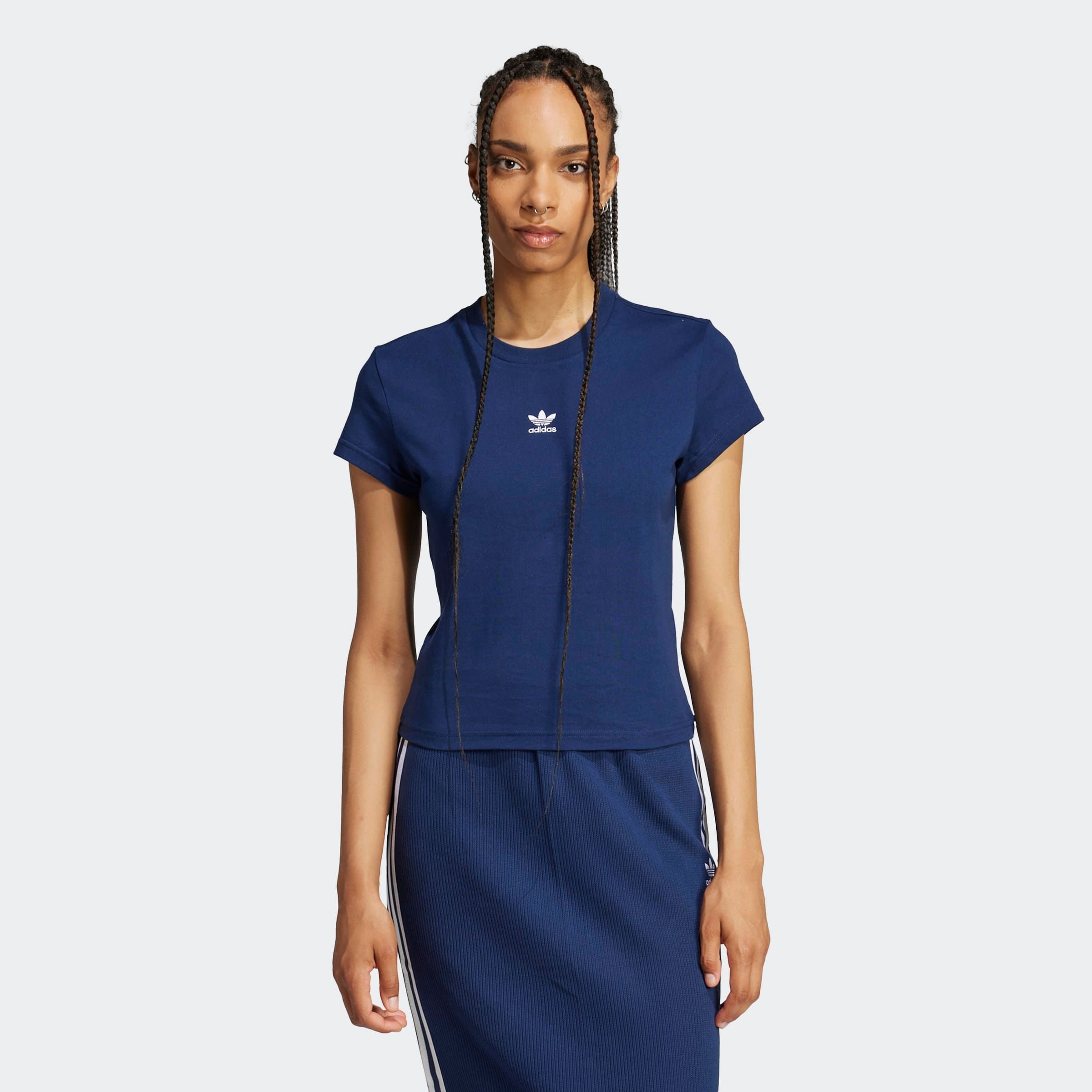 adidas Originals T-Shirt "ESSENTIALS SLIM" sportlicher Stil, schmale Silhou günstig online kaufen