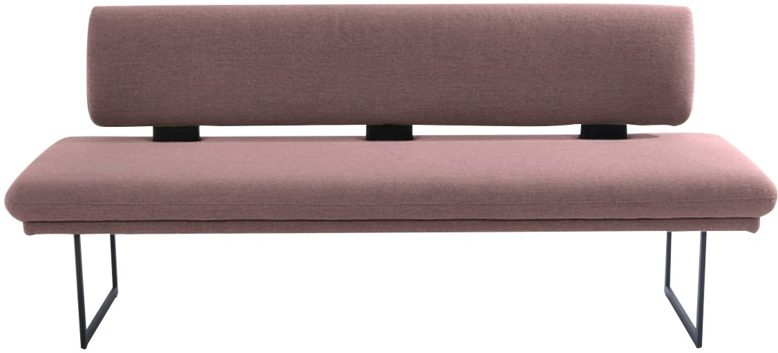 K+W Komfort & Wohnen Polsterbank "Longbeach" 1 Stk. tlg. mit Metallkufen in günstig online kaufen