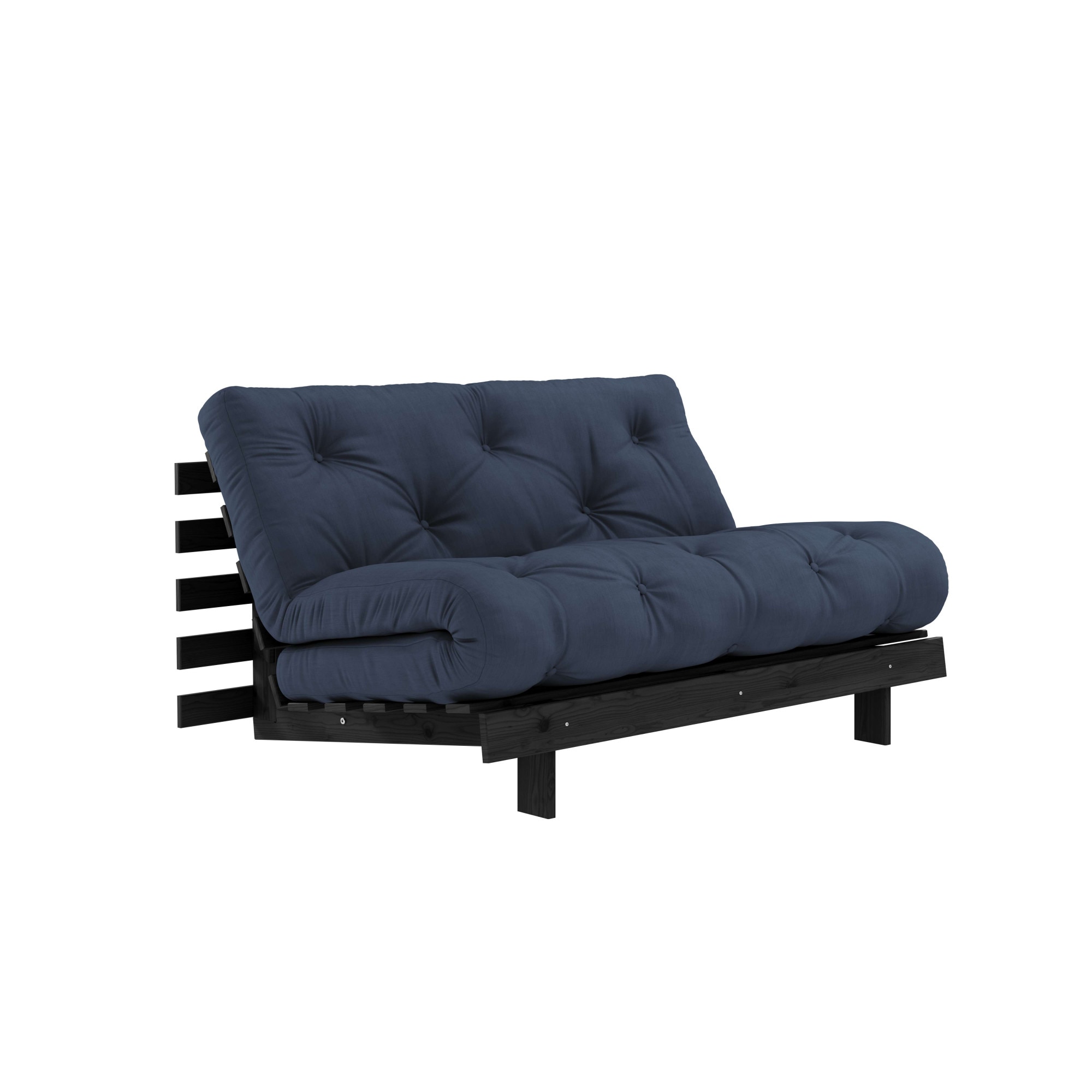 Karup Design Daybett "Roots Sofa Bed, Schlafsofa, Bettfunktion, FSC-Massivholz" Inkl. Futonmatratze, Made in Europe, langlebig, B: 140 oder 160 cm