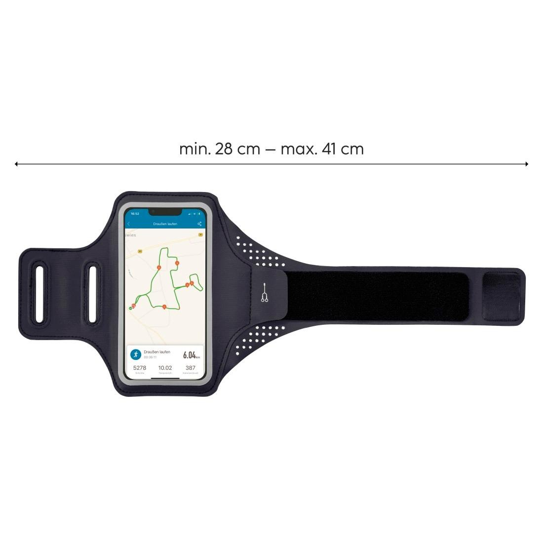 Hama Smartphone-Hülle »Sportarmband "Finest Sports" für Smartphones, Größe XL«, passend für Displaygröße 4,5" - 5,0"